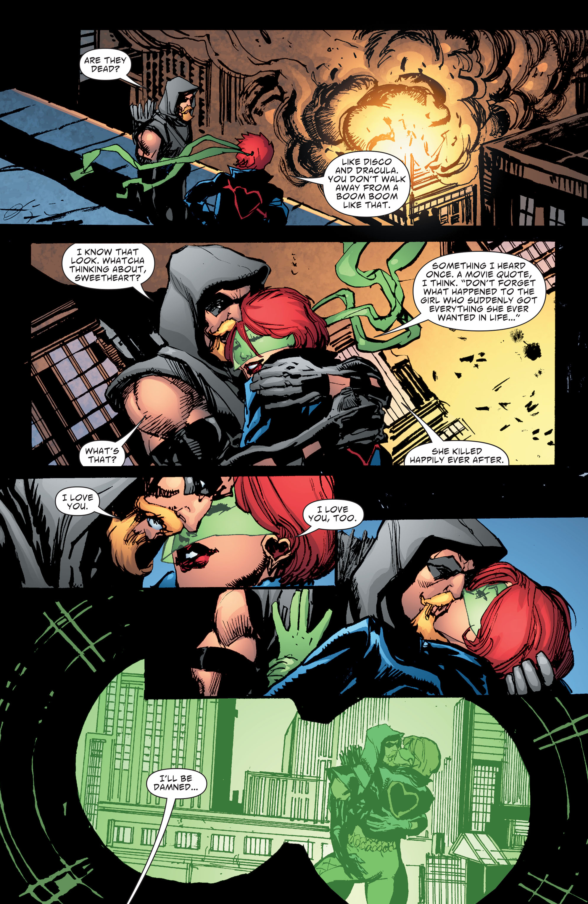 Read online Green Arrow/Black Canary comic -  Issue #27 - 14