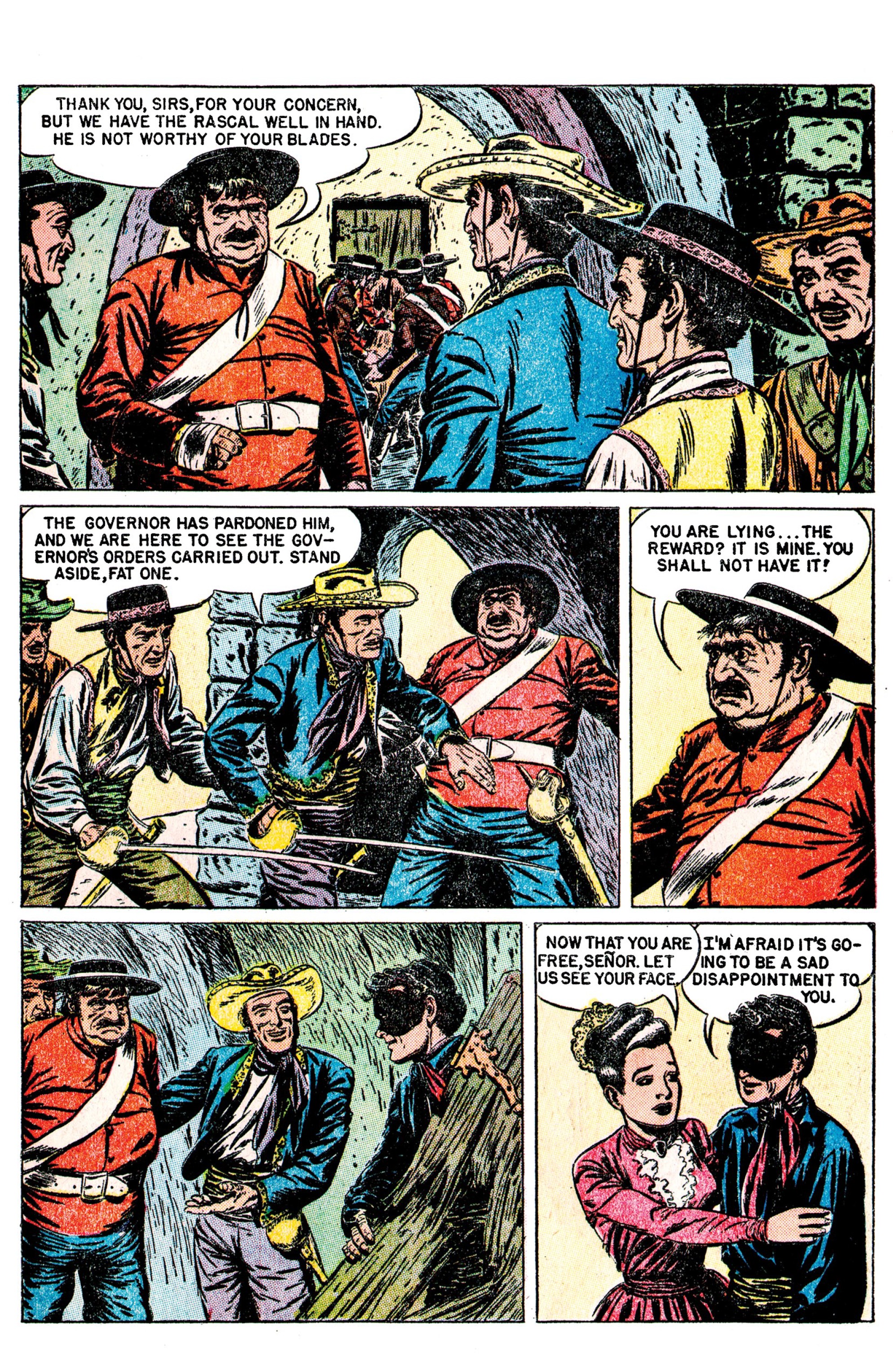 Read online AM Archives: The Mark of Zorro #1 1949 Dell Edition comic -  Issue #1 1949 Dell Edition Full - 33