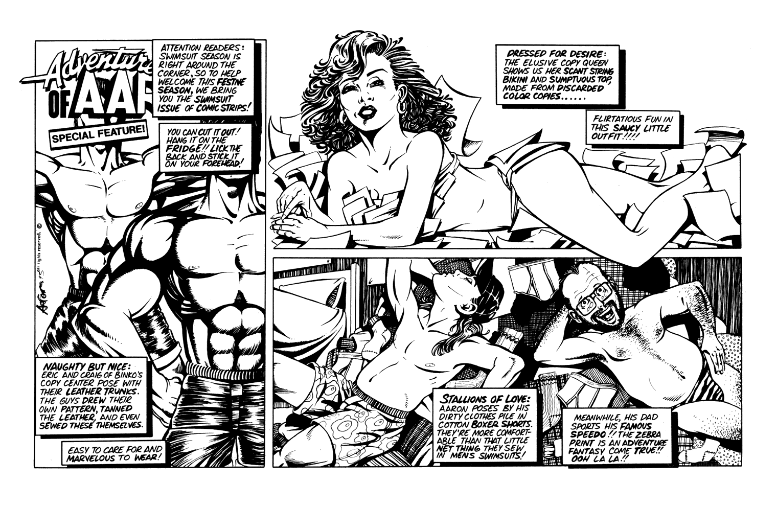 Read online Aaron Strips comic -  Issue #1 - 11