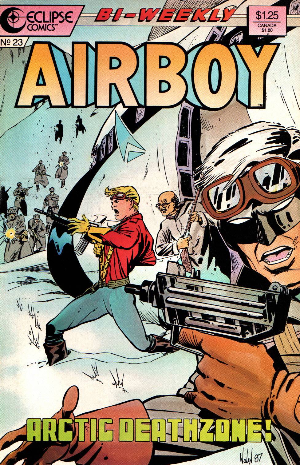 Read online Airboy (1986) comic -  Issue #23 - 1