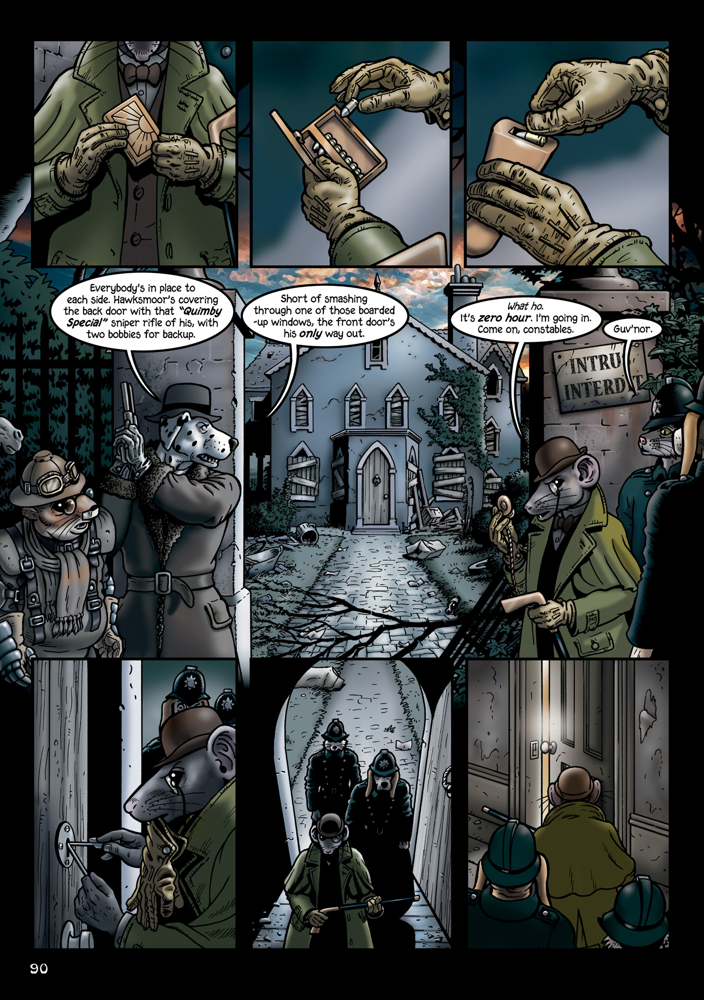 Read online Grandville Force Majeur comic -  Issue # TPB (Part 1) - 92