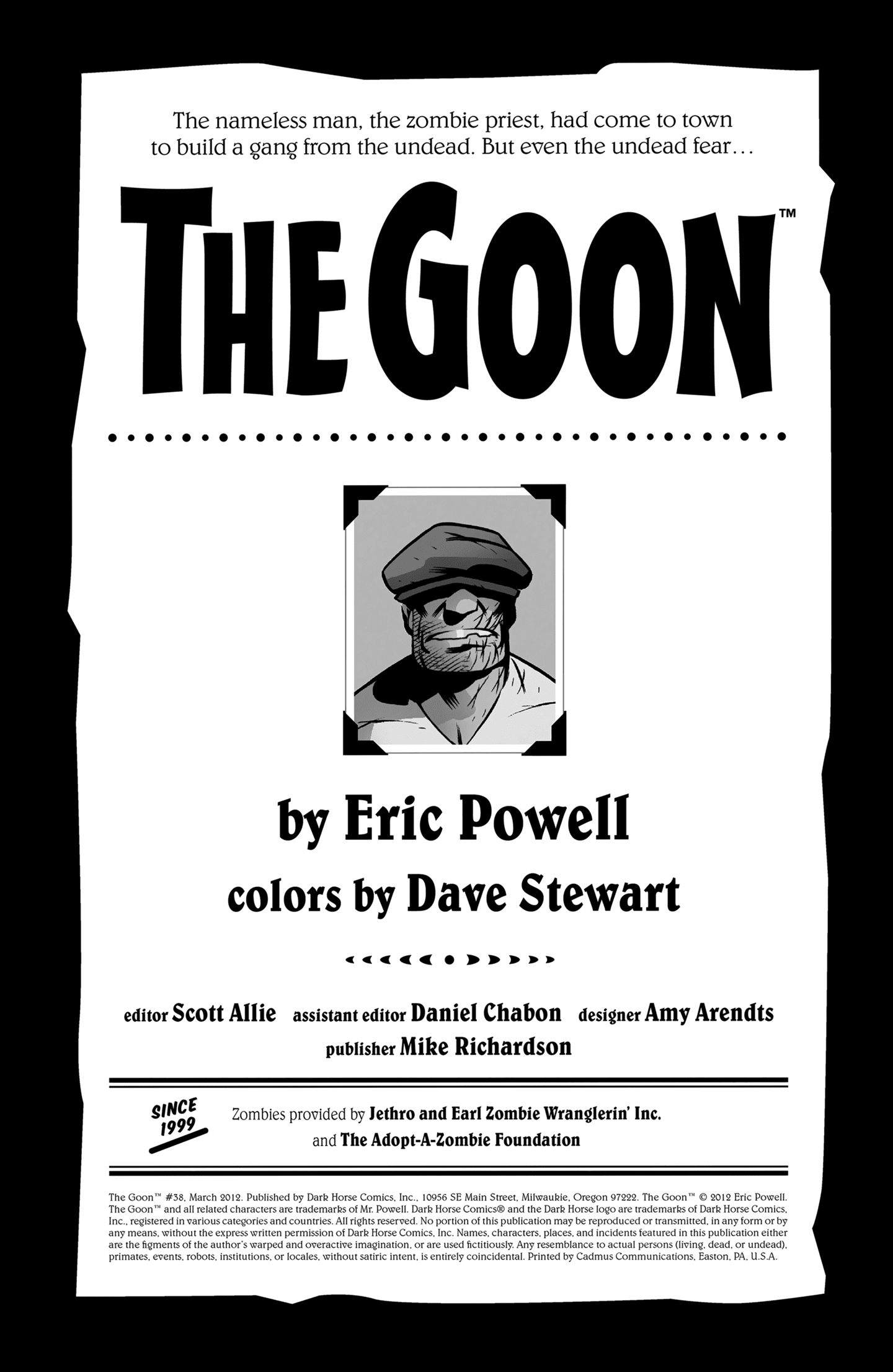 Read online The Goon (2003) comic -  Issue #38 - 2