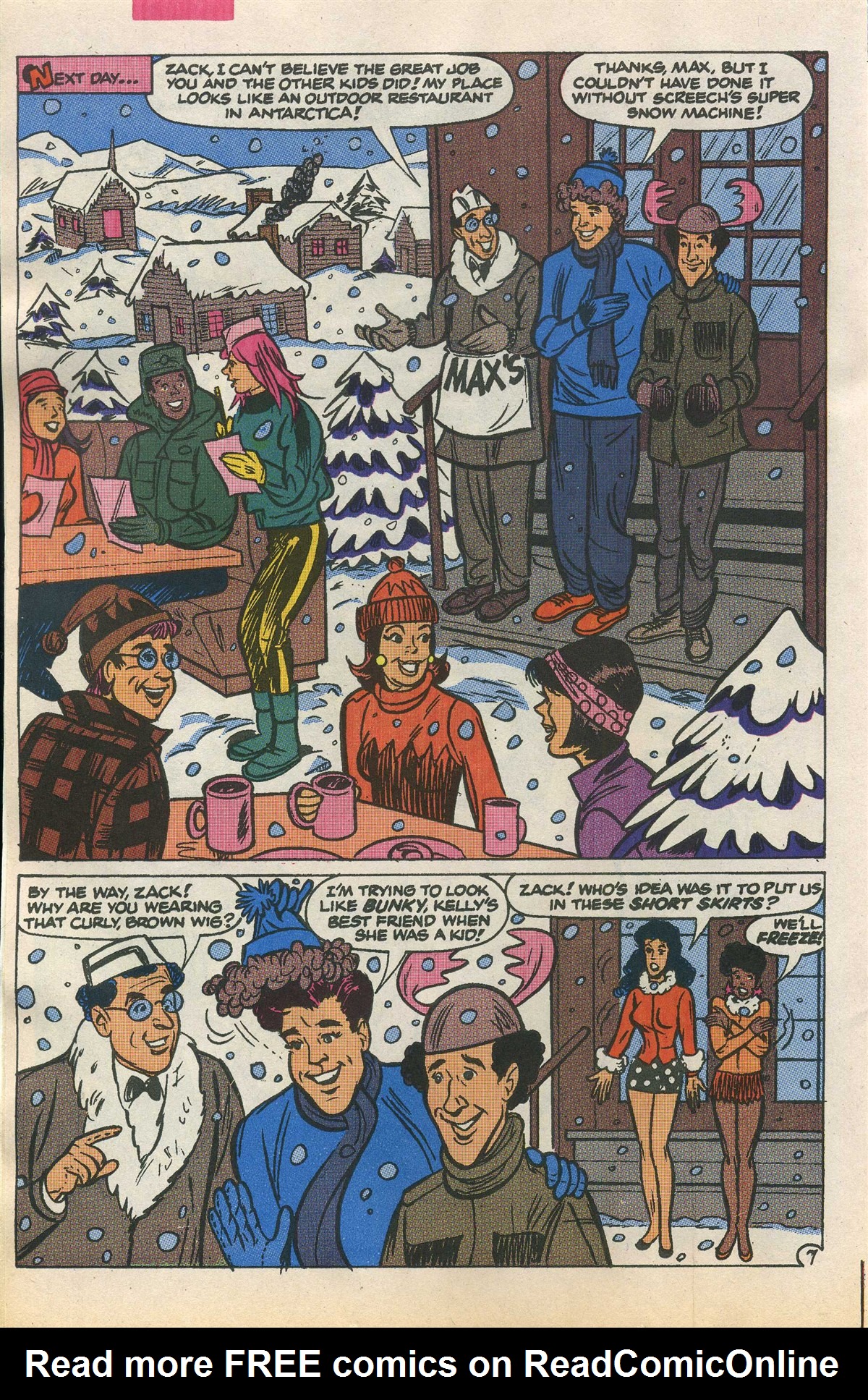 Read online Saved By The Bell comic -  Issue #1 - 12