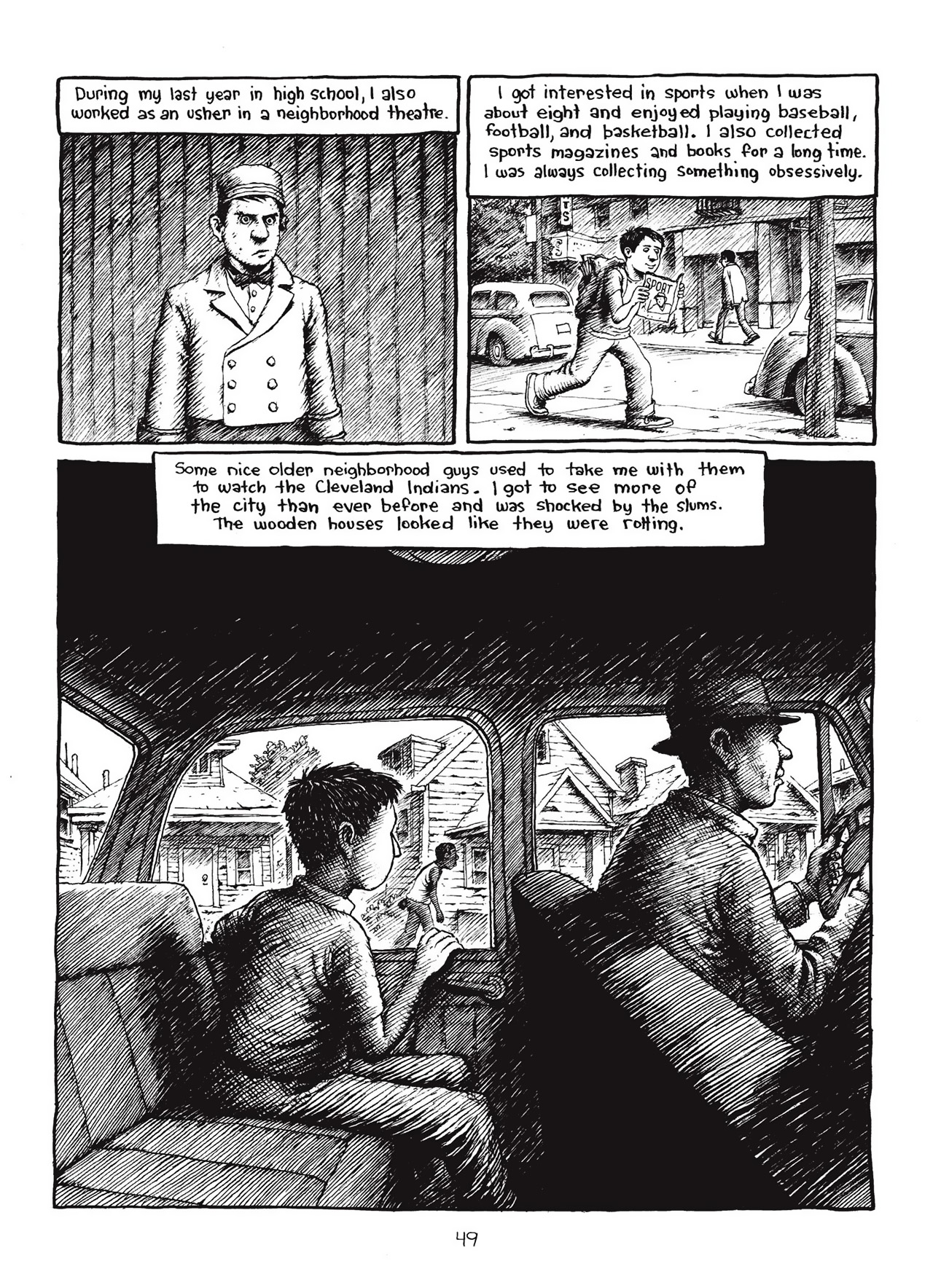 Read online Harvey Pekar's Cleveland comic -  Issue # TPB - 50