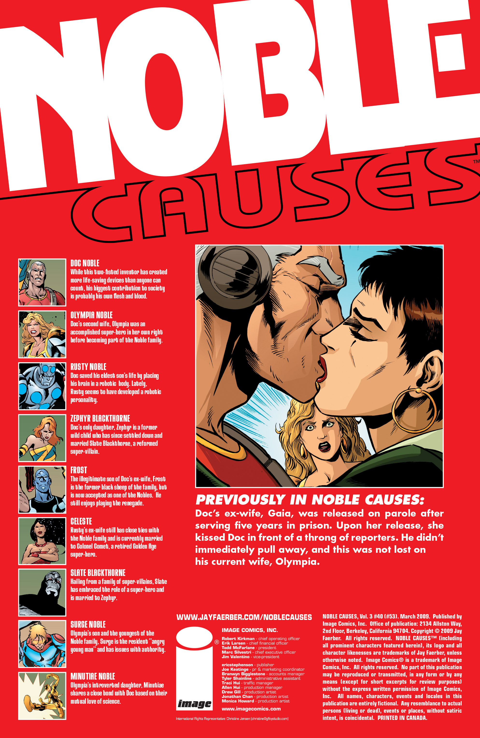Read online Noble Causes (2004) comic -  Issue #40 - 2