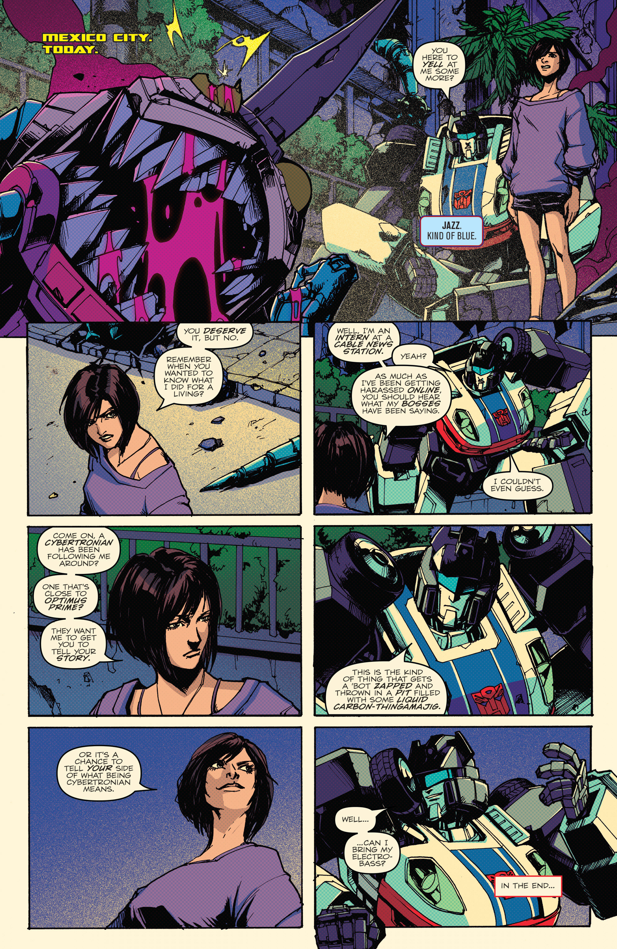 Read online Optimus Prime comic -  Issue #6 - 22