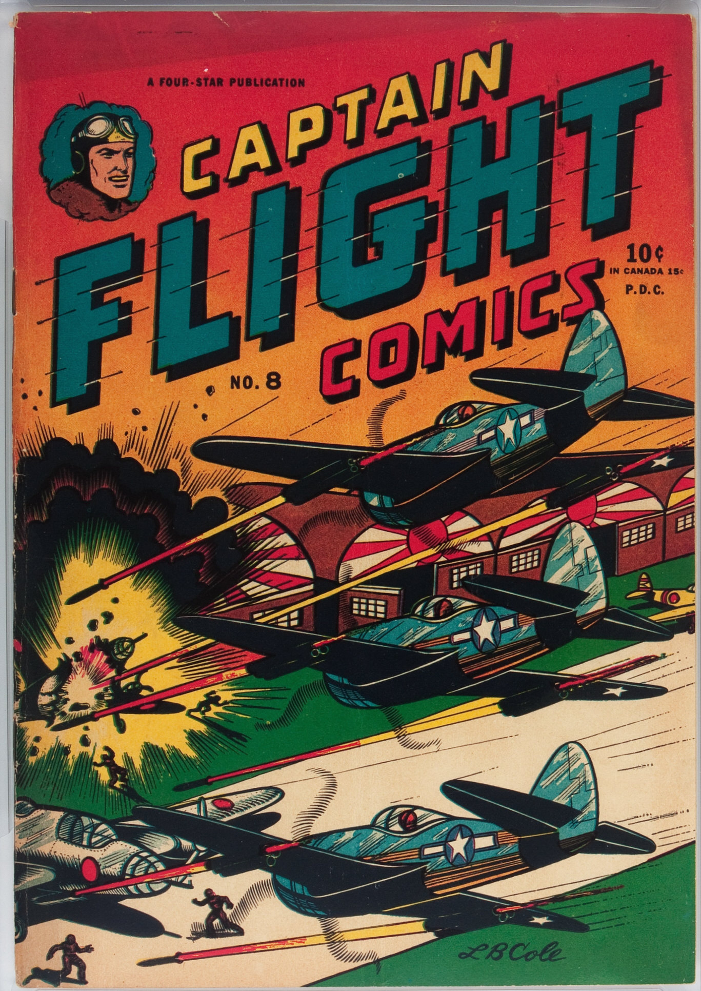 Read online Captain Flight Comics comic -  Issue #8 - 1