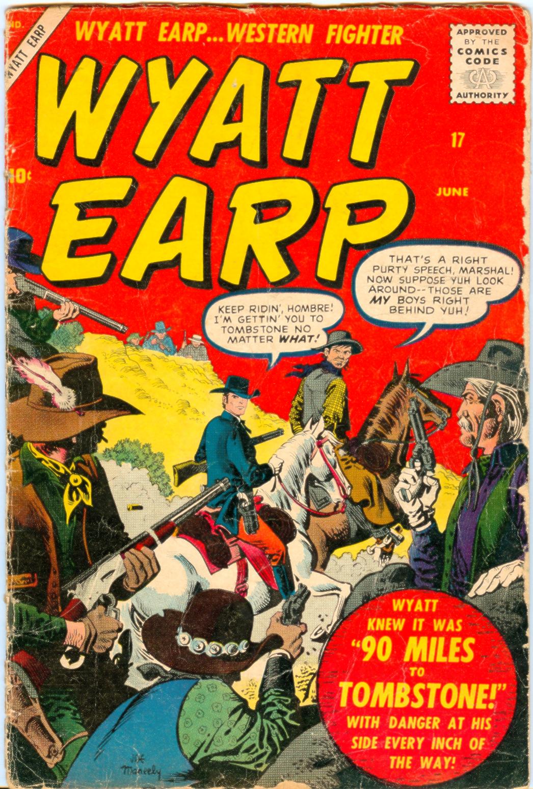 Read online Wyatt Earp comic -  Issue #17 - 1