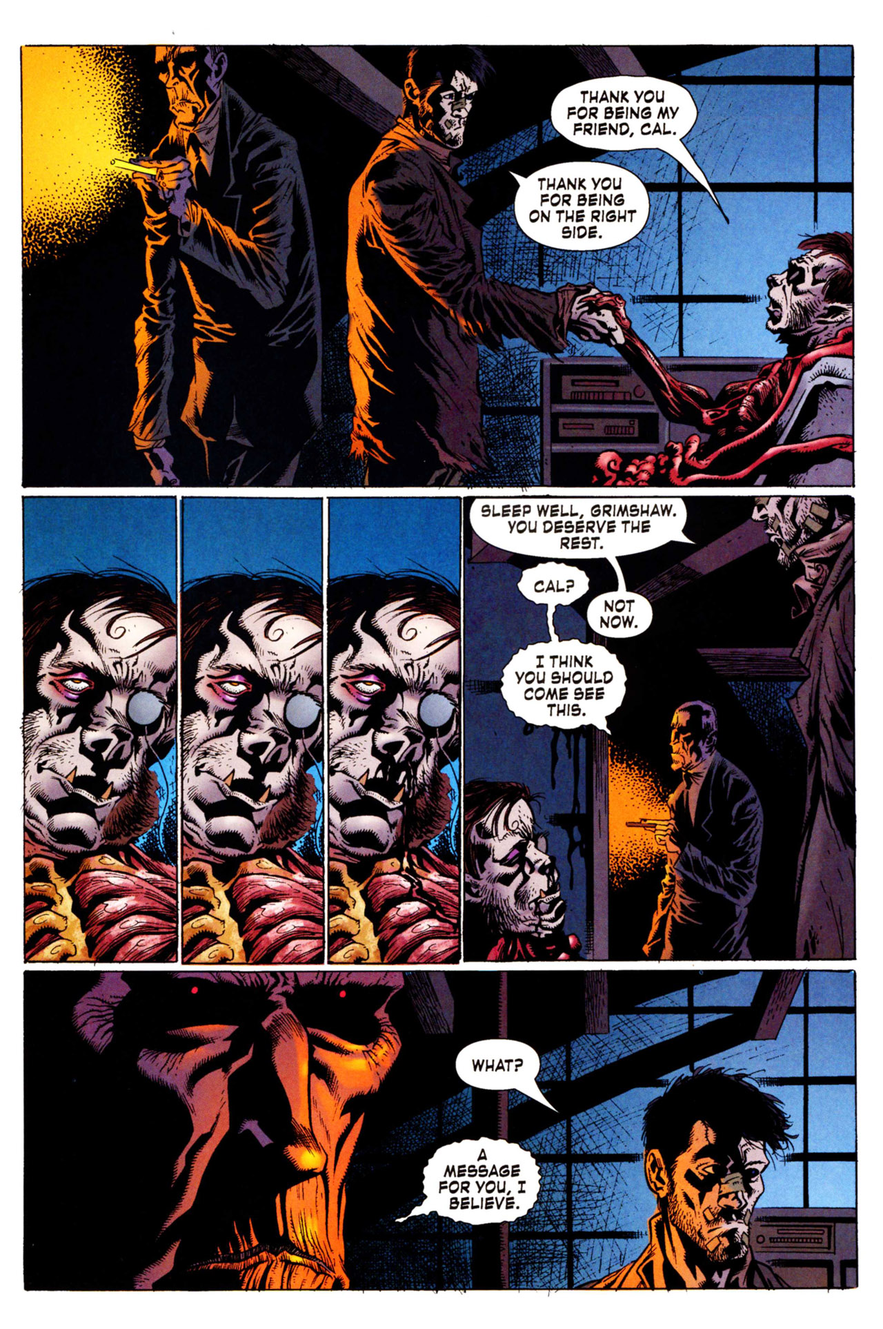 Read online Criminal Macabre: Two Red Eyes comic -  Issue #3 - 22