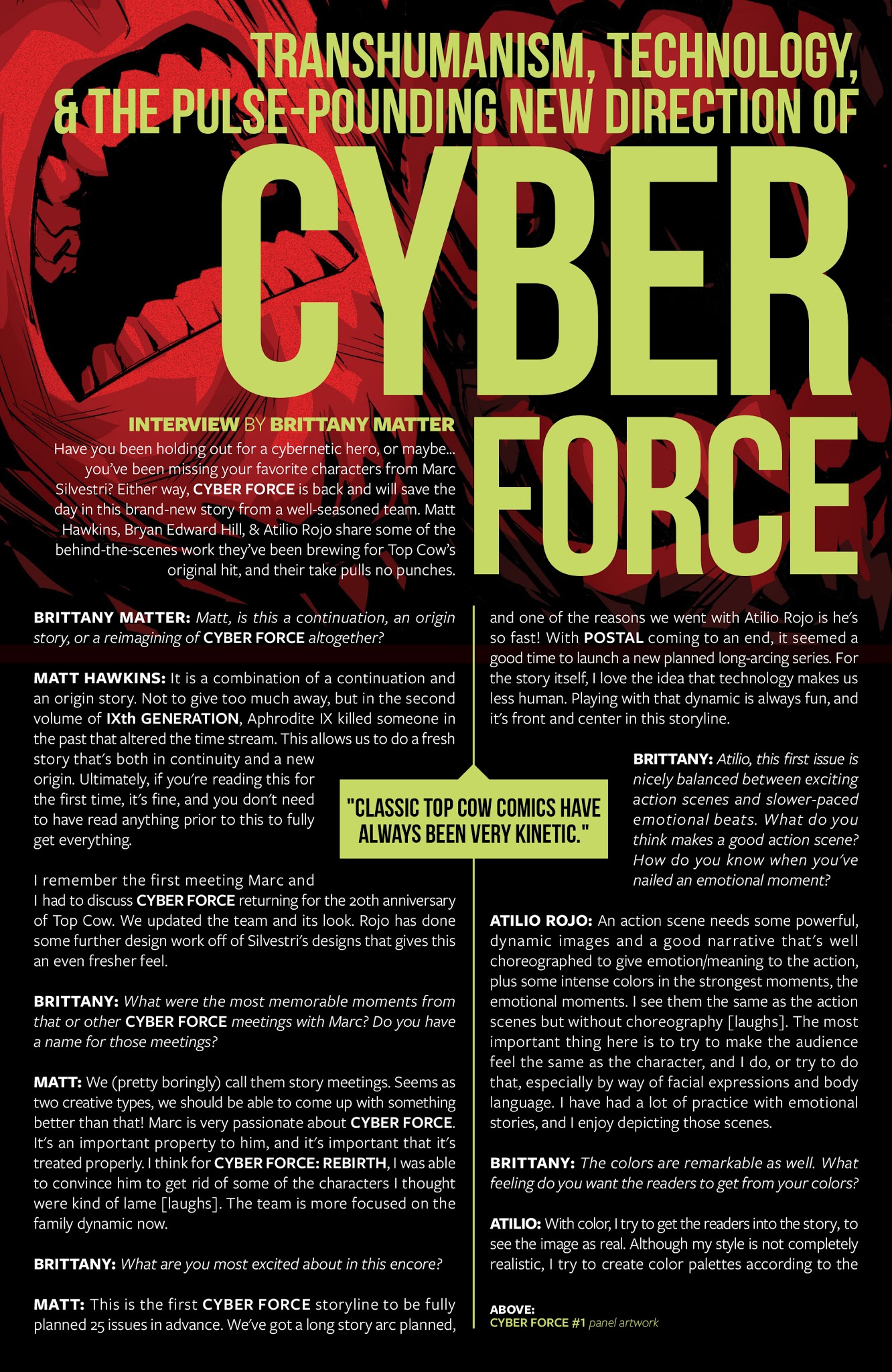 Read online Cyber Force comic -  Issue #1 - 24