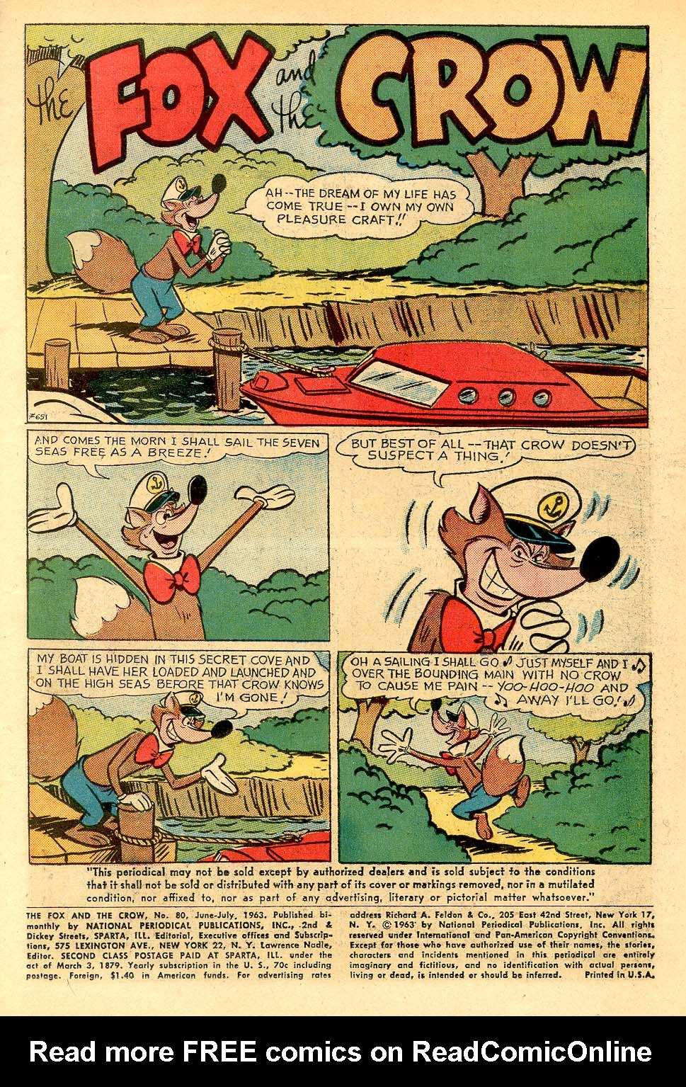 Read online The Fox and the Crow comic -  Issue #80 - 3