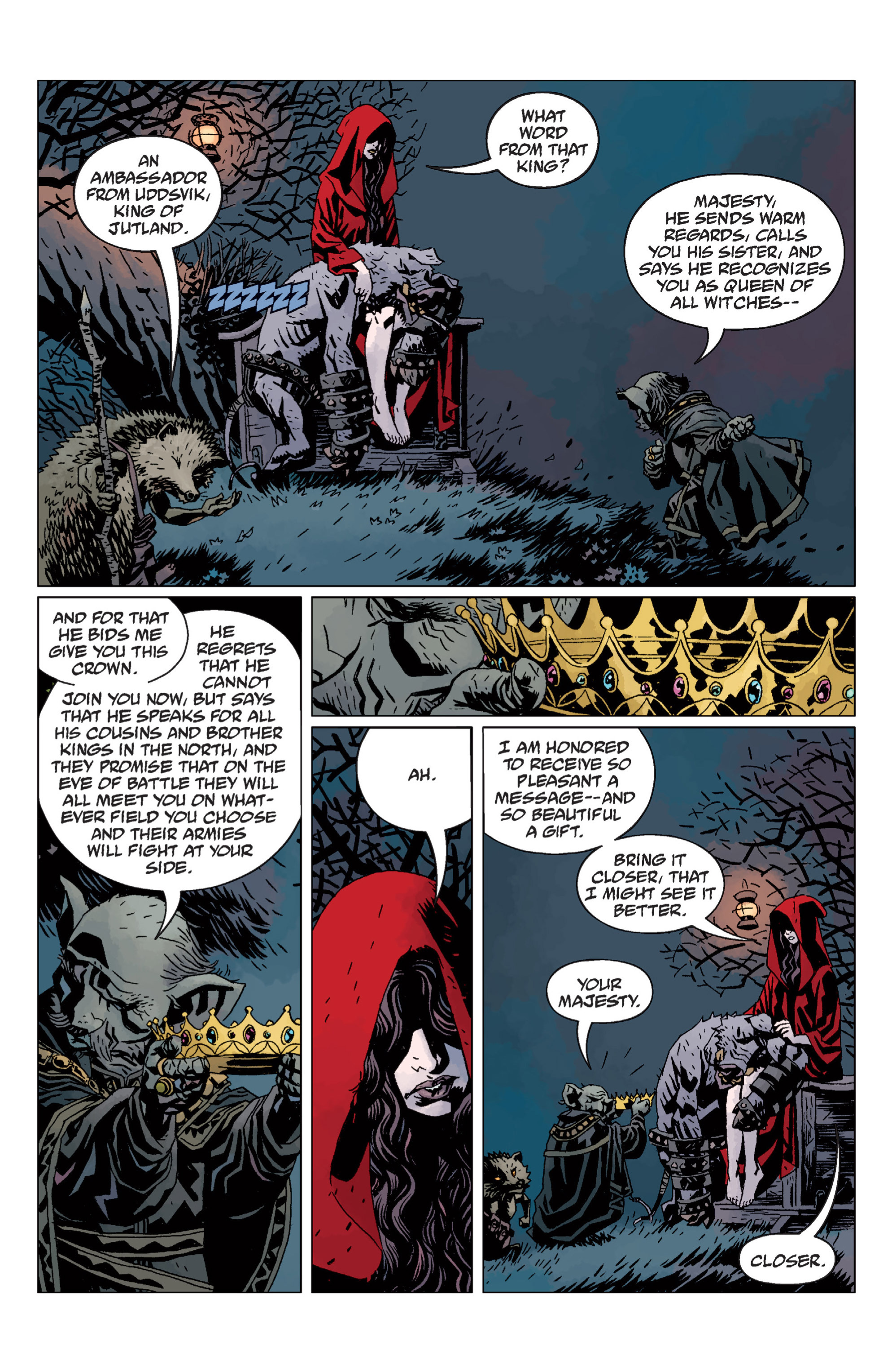 Read online Hellboy comic -  Issue #9 - 111