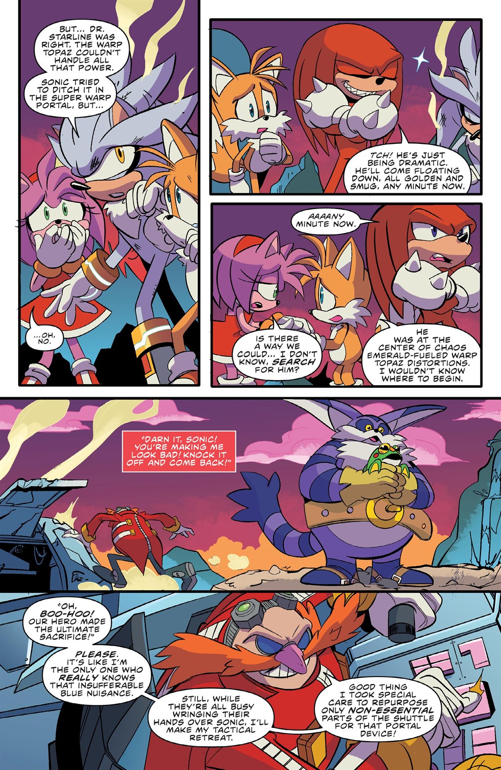 Read online Sonic the Hedgehog (2018) comic -  Issue # _The IDW Collection 3 (Part 3) - 55