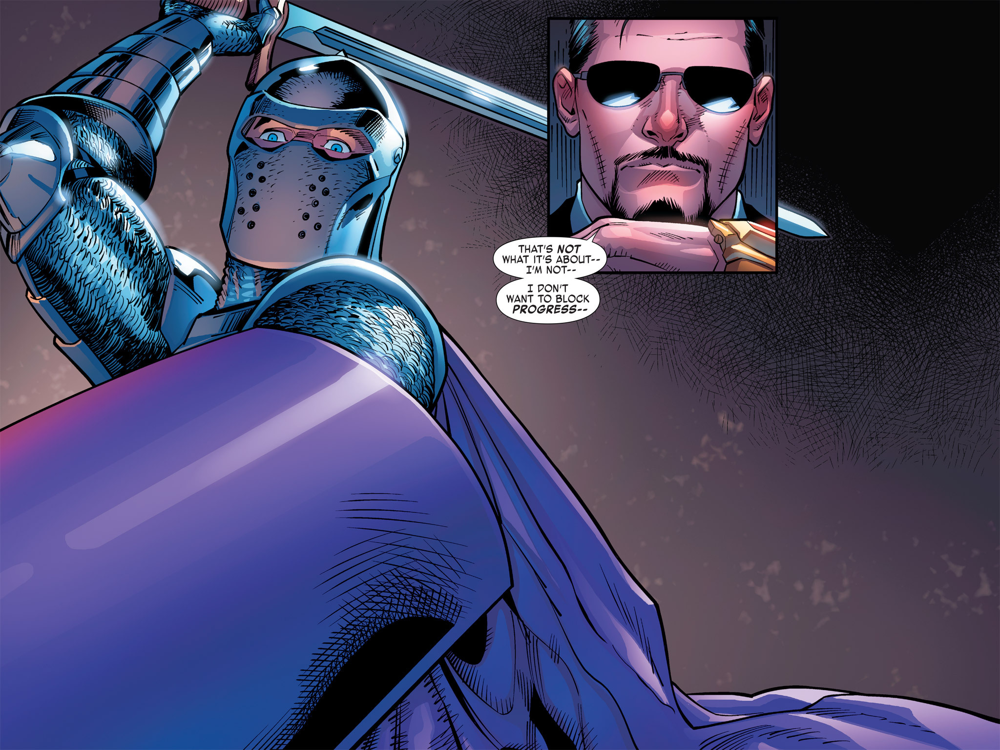 Read online Iron Man: Fatal Frontier Infinite Comic comic -  Issue #8 - 8