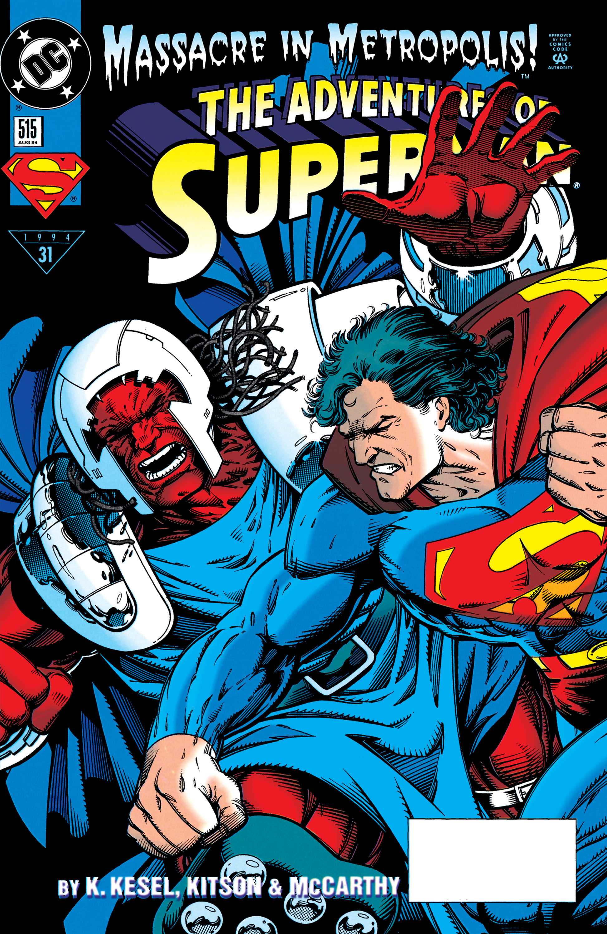 Read online Adventures of Superman (1987) comic -  Issue #515 - 1