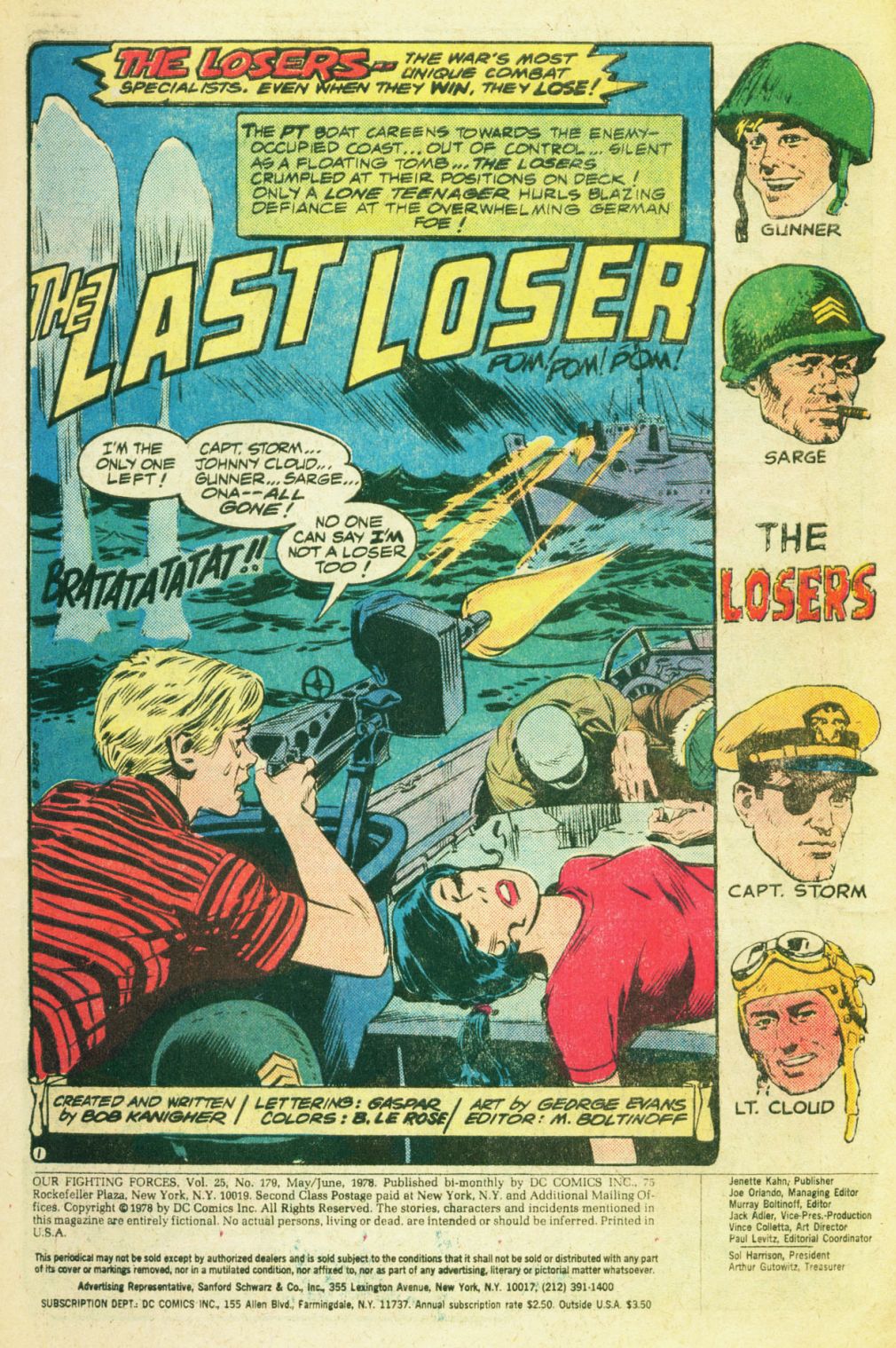 Read online Our Fighting Forces comic -  Issue #179 - 3