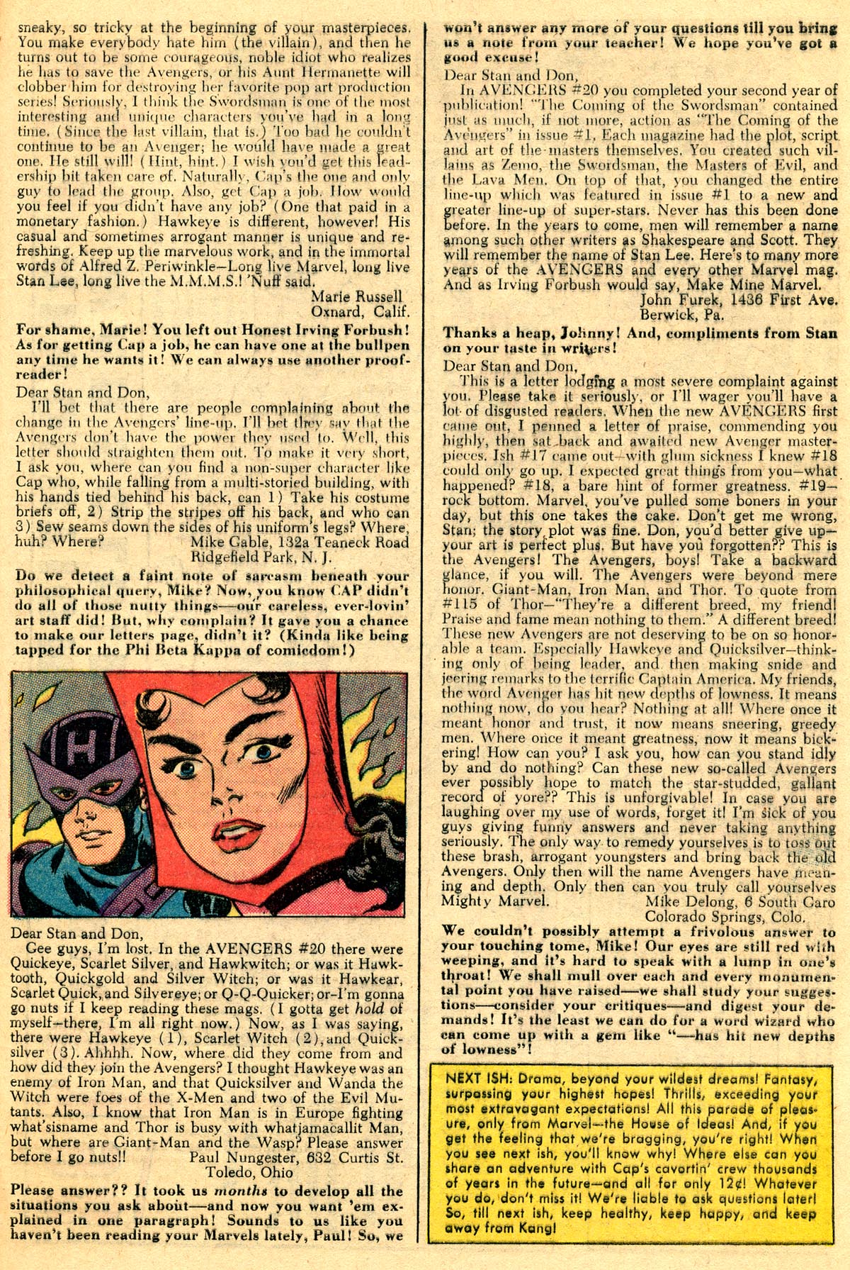 Read online The Avengers (1963) comic -  Issue #23 - 33