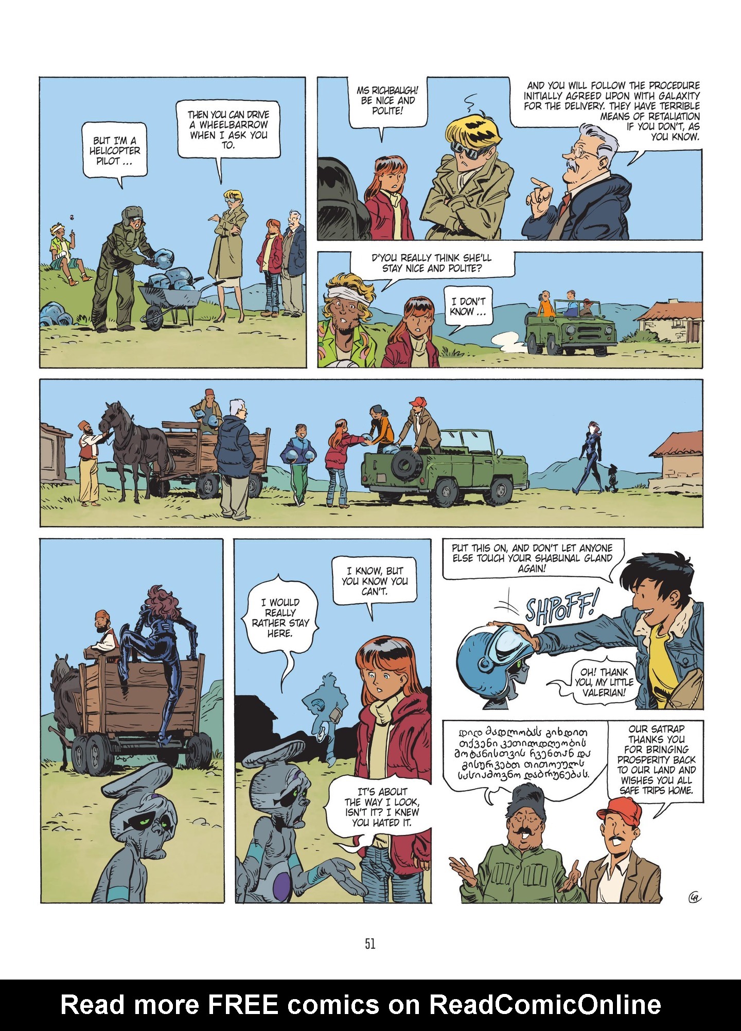 Read online Valerian and Laureline comic -  Issue #24 - 52