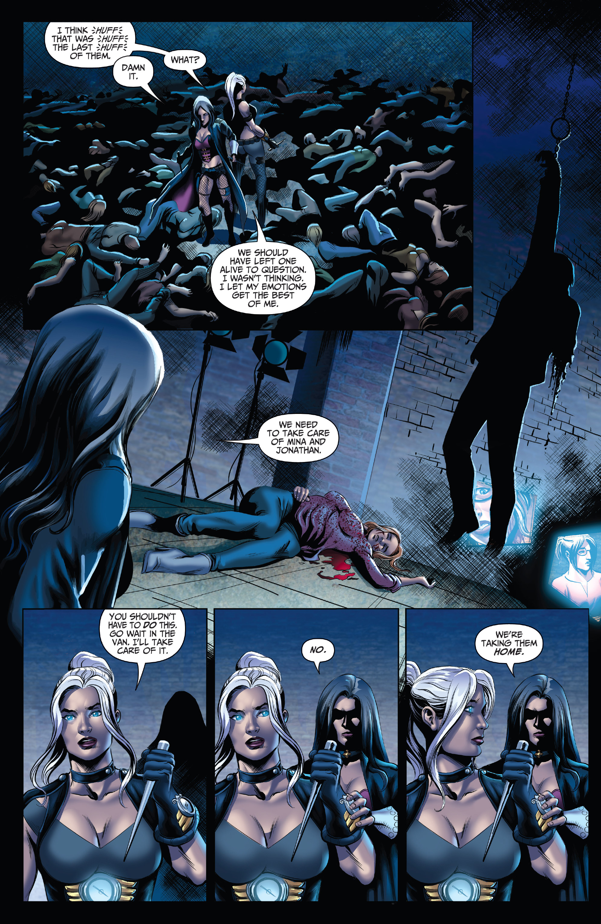 Read online Van Helsing vs. Dracula's Daughter comic -  Issue #3 - 18