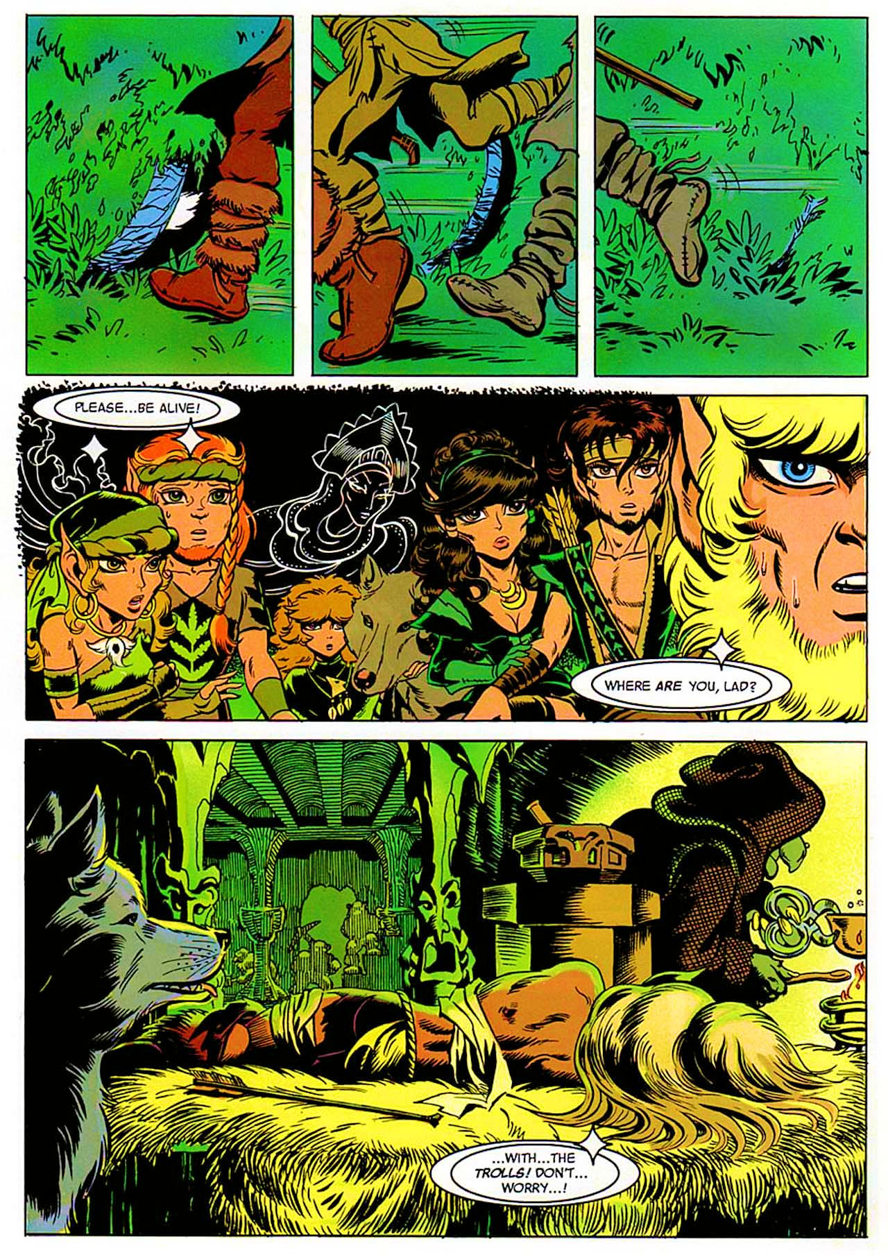 Read online ElfQuest: Kings of the Broken Wheel comic -  Issue #7 - 28