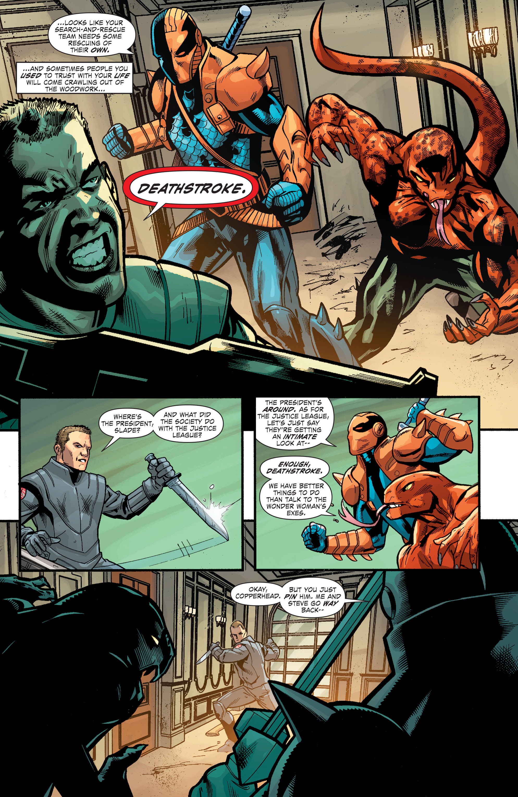 Read online Forever Evil: A.R.G.U.S. comic -  Issue #1 - 17