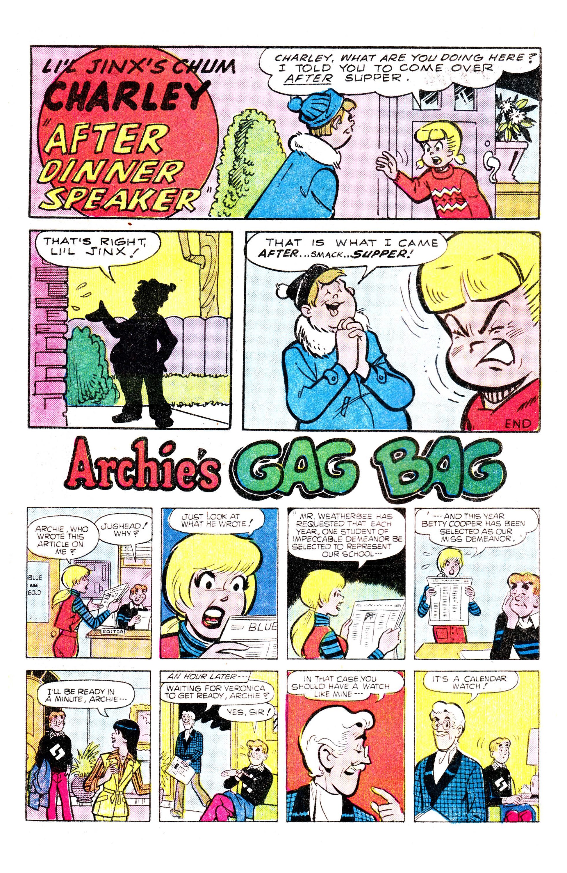 Read online Archie (1960) comic -  Issue #292 - 8