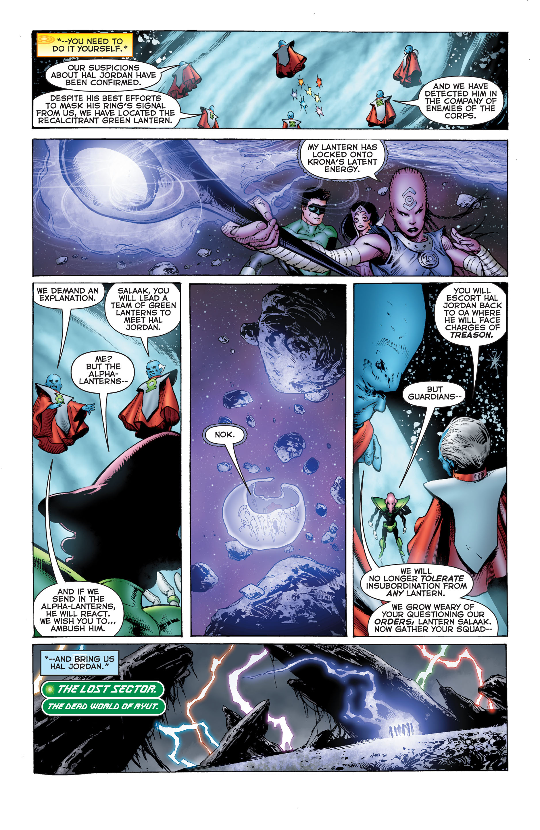Read online Green Lantern: War of the Green Lanterns (2011) comic -  Issue # TPB - 17