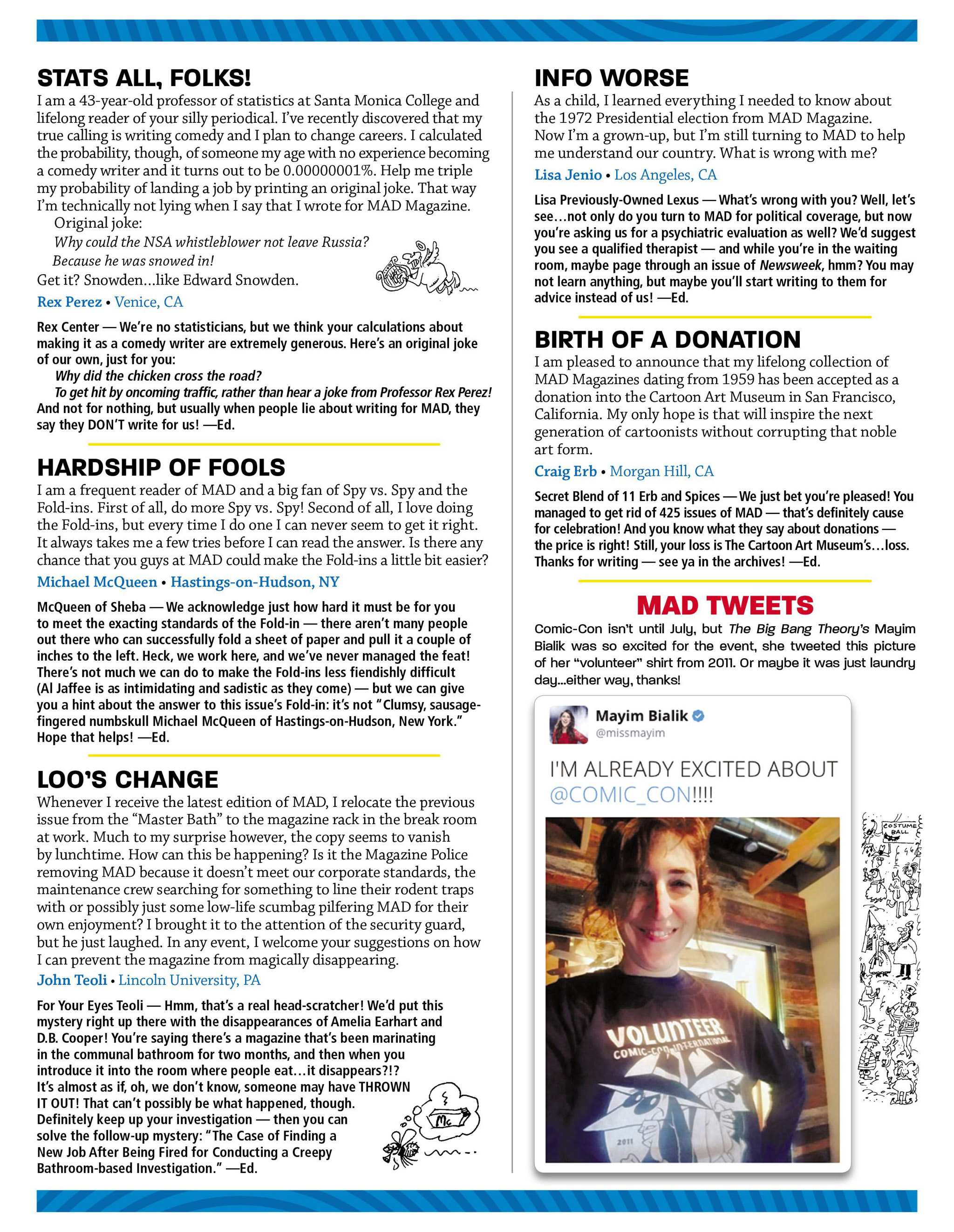 Read online MAD comic -  Issue #546 - 5