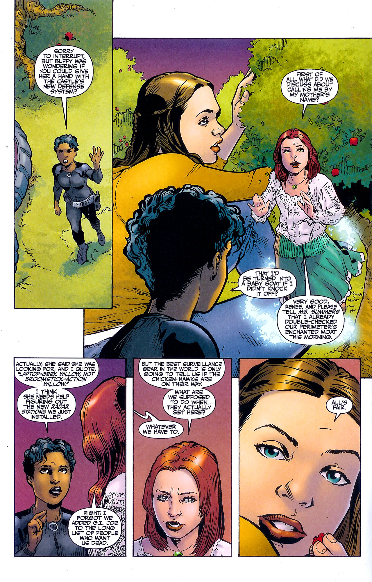 Read online Buffy the Vampire Slayer Season Eight comic -  Issue #7 - 13
