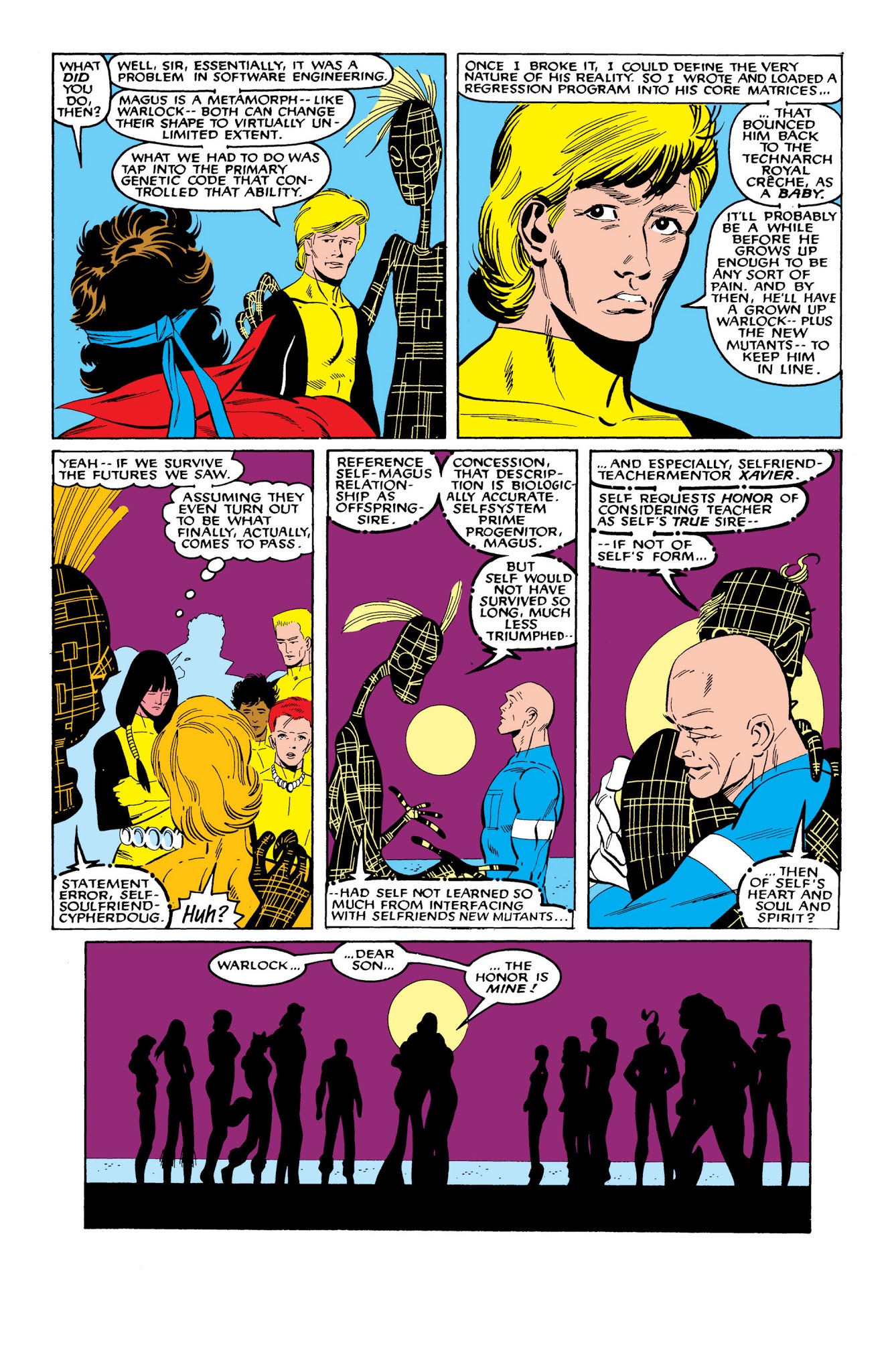 Read online New Mutants Classic comic -  Issue # TPB 7 - 91