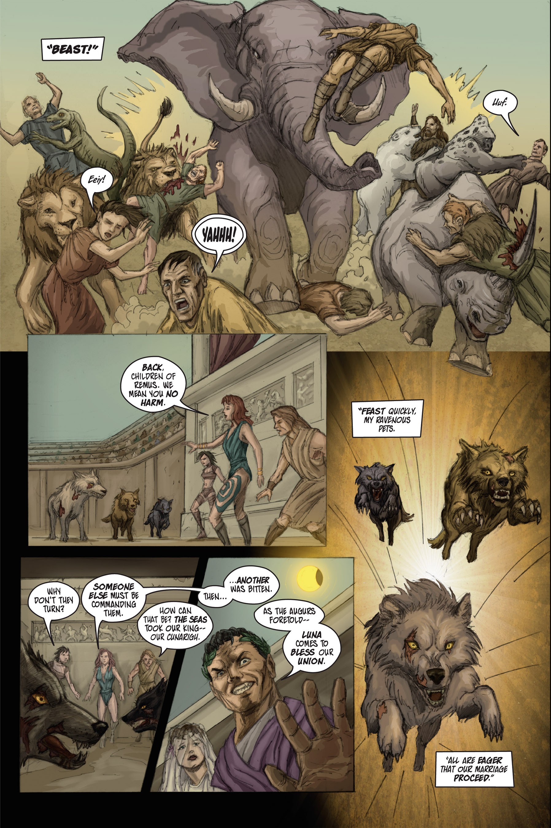Read online Empire of the Wolf comic -  Issue #4 - 15