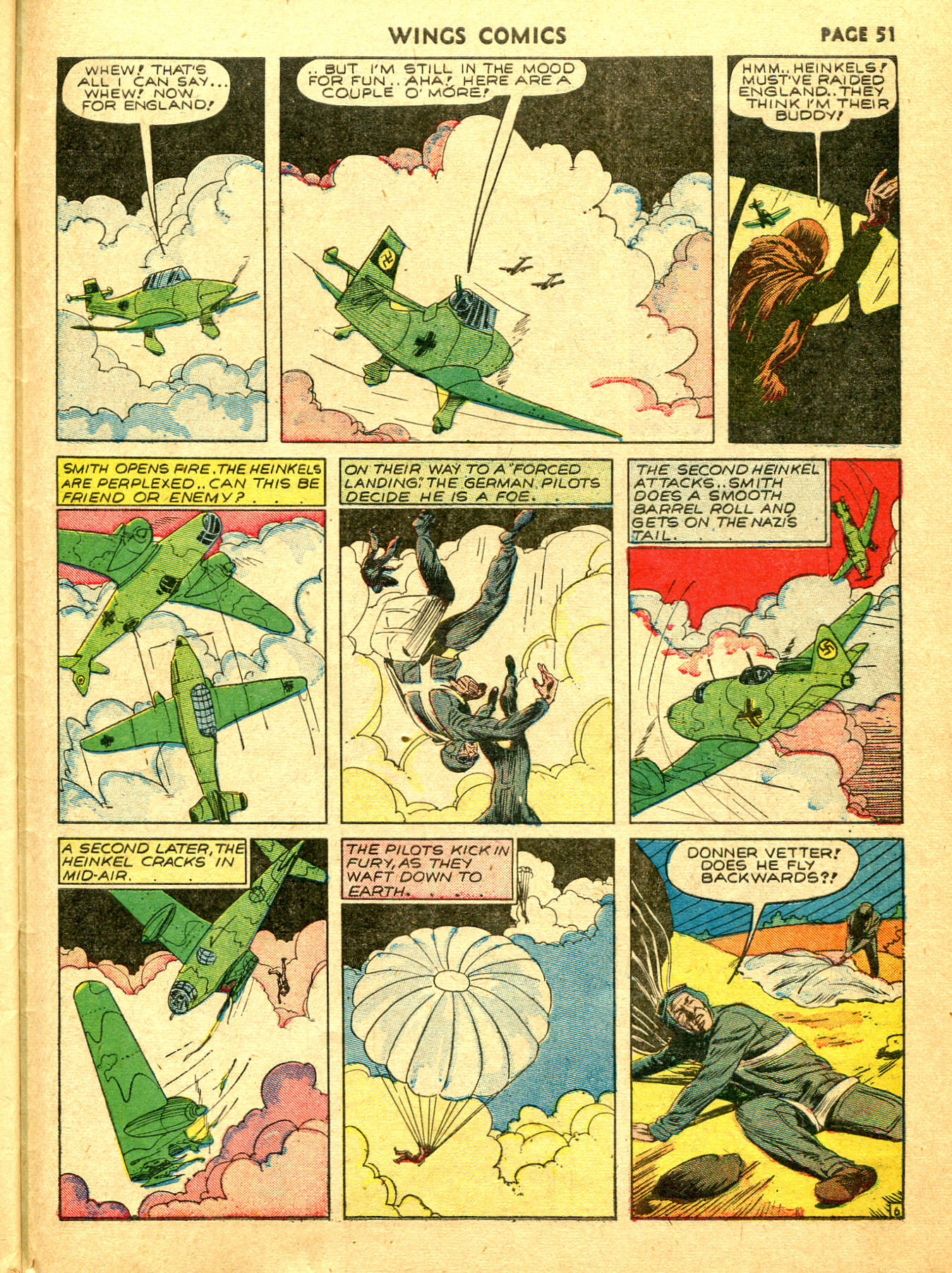 Read online Wings Comics comic -  Issue #7 - 53