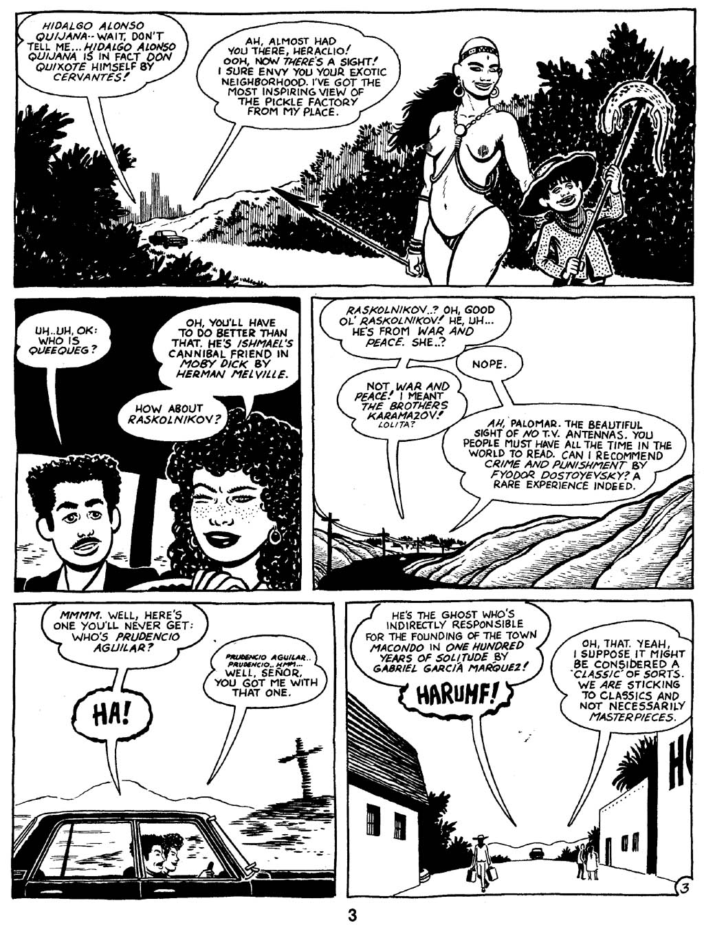 Read online Love and Rockets (1982) comic -  Issue #16 - 5