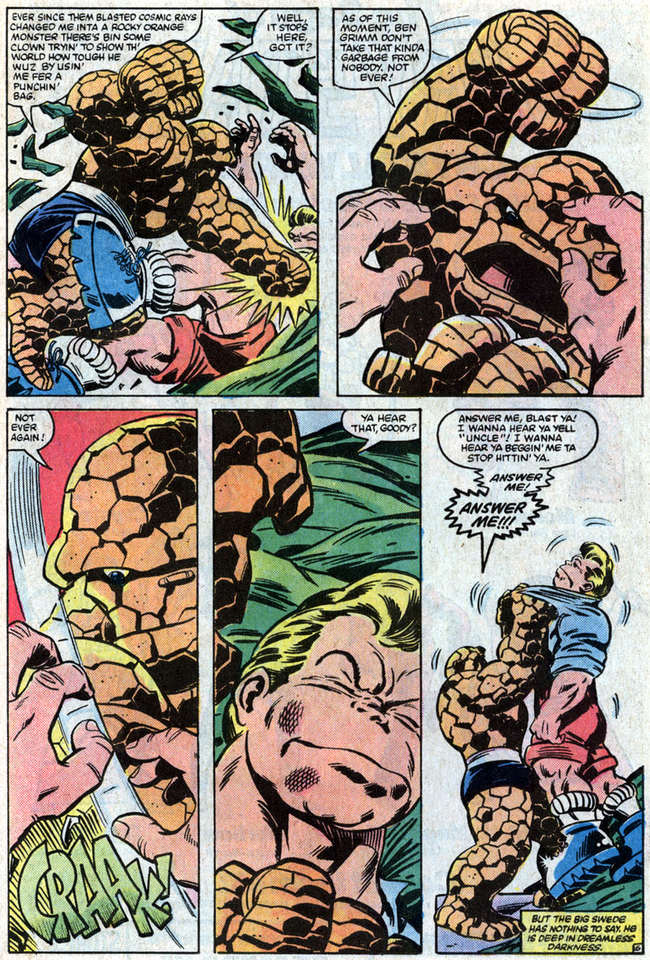 Read online The Thing comic -  Issue #7 - 17