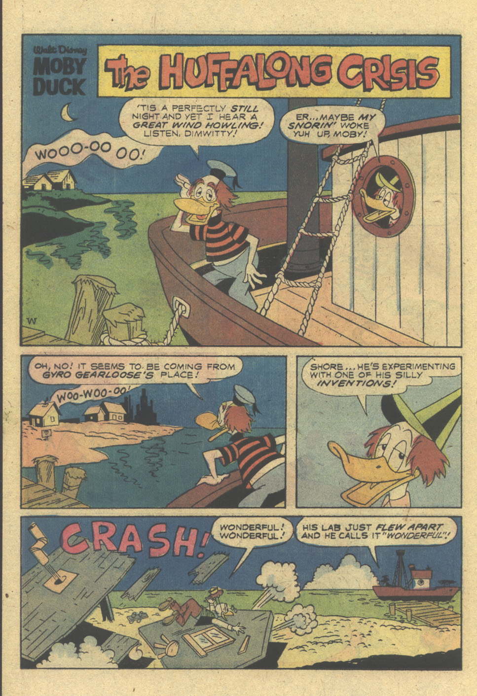 Read online Moby Duck comic -  Issue #26 - 26