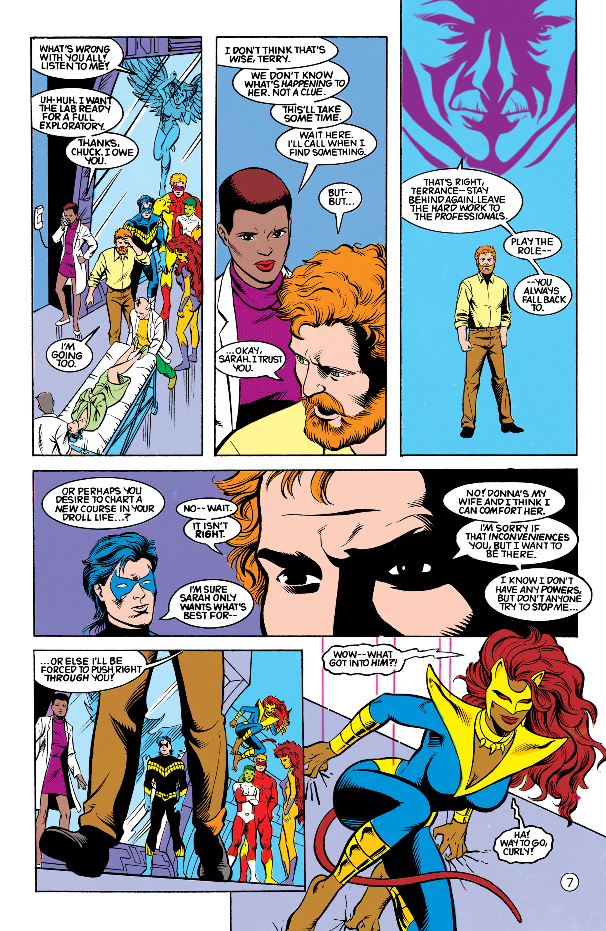 Read online The New Titans (1988) comic -  Issue #89 - 8