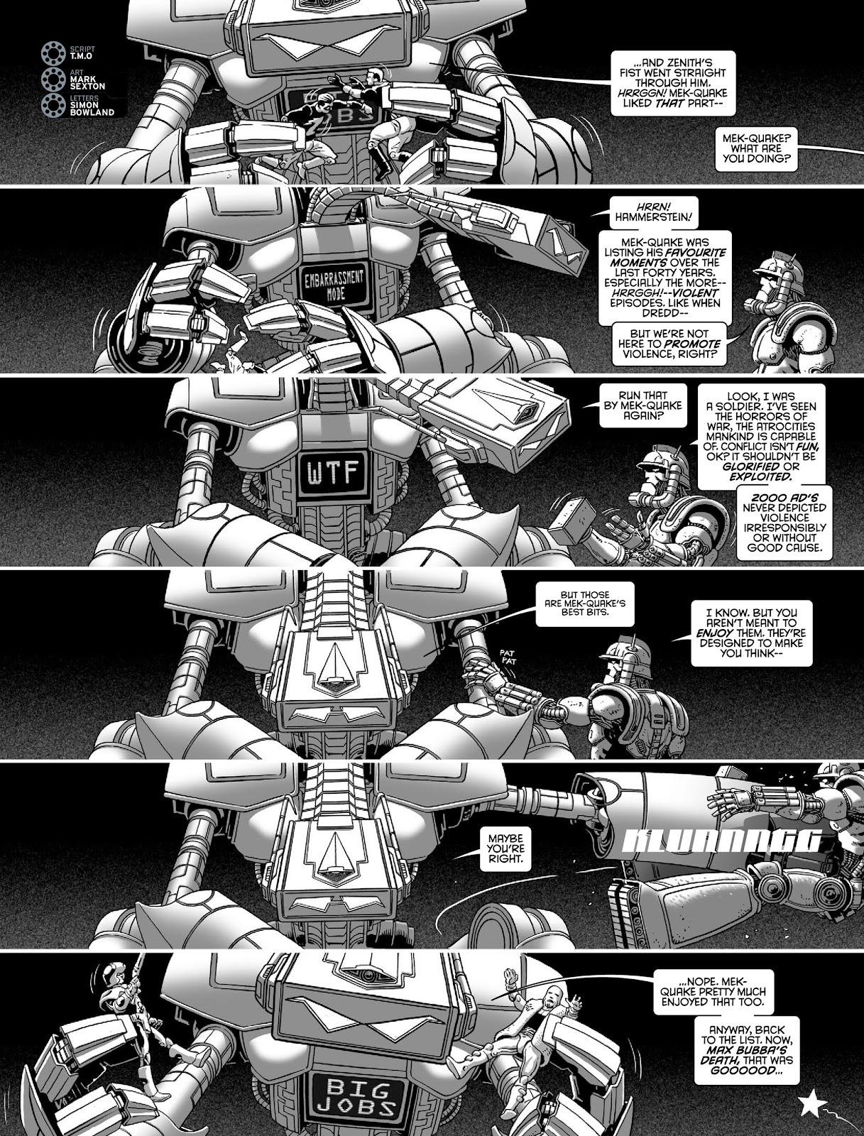 2000 AD issue 40th Anniversary Special 2017 - Page 19