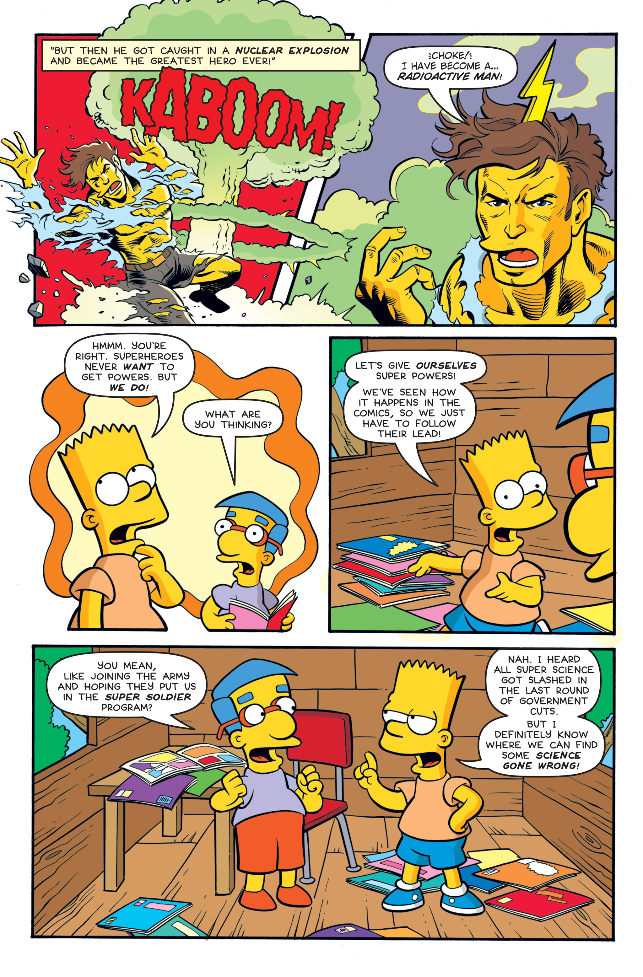 Read online Free Comic Book Day 2014 comic -  Issue # Bongo Comics Free-For-All - 4