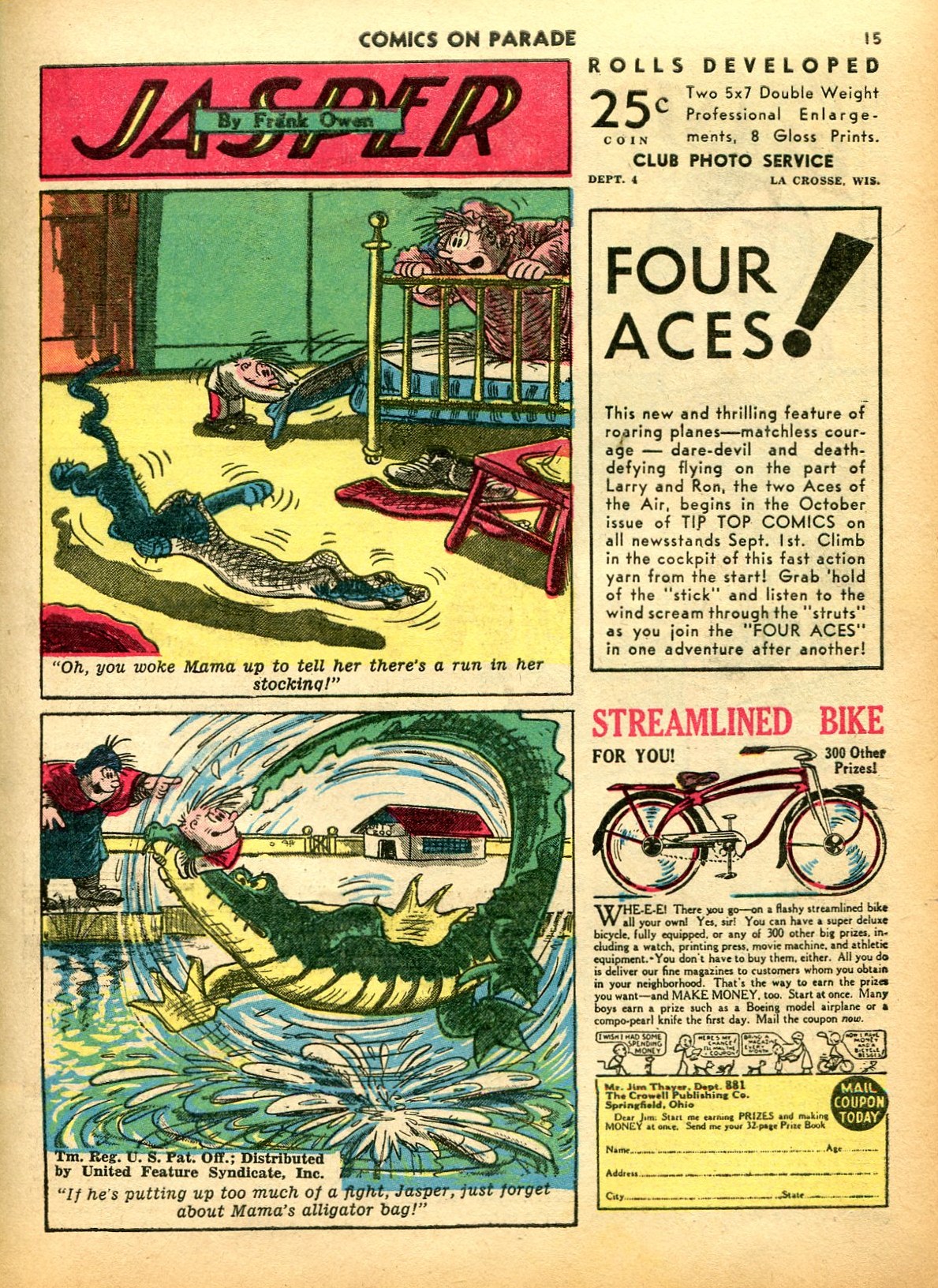 Read online Comics on Parade comic -  Issue #18 - 16