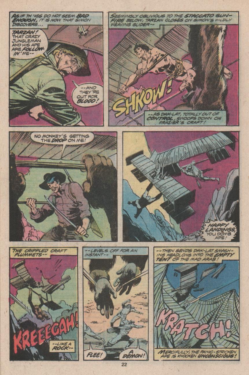 Read online Tarzan (1977) comic -  Issue #16 - 14