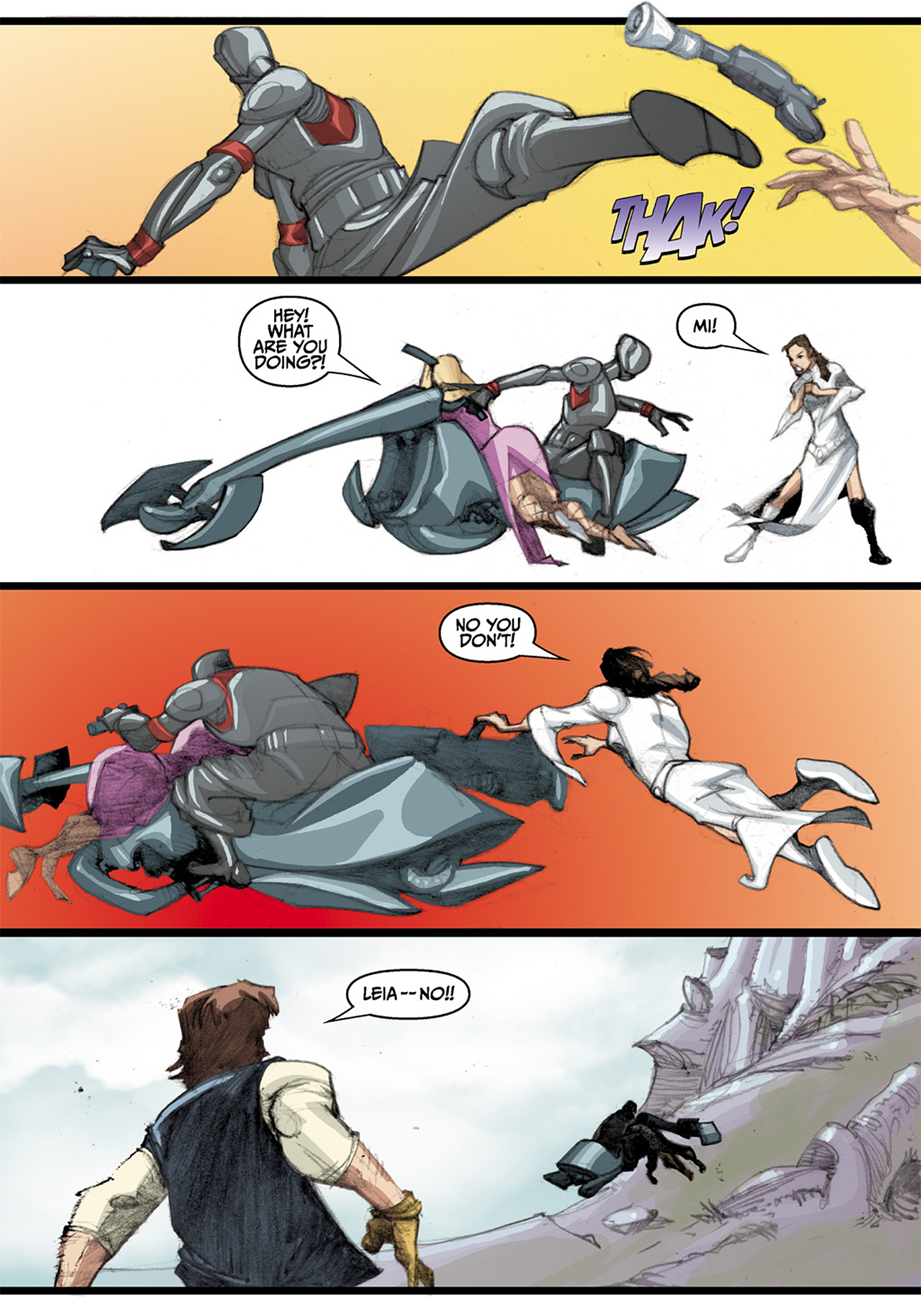 Read online Star Wars Adventures comic -  Issue # Issue Princess Leia and the Royal Ransom - 44