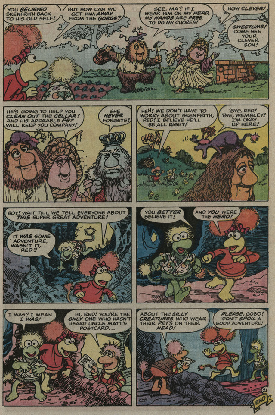 Read online Fraggle Rock comic -  Issue #3 - 33