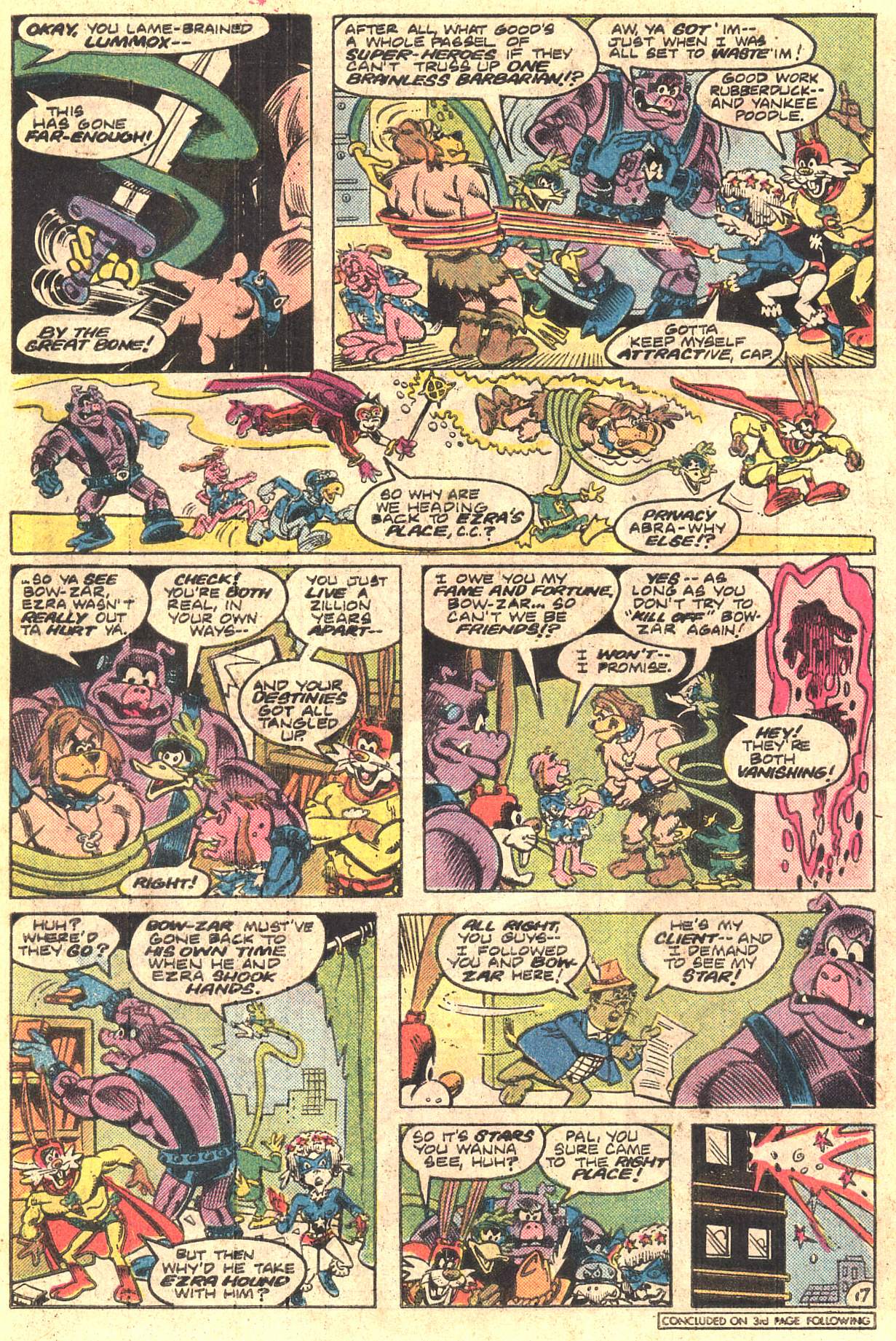 Read online Captain Carrot and His Amazing Zoo Crew! comic -  Issue #7 - 18