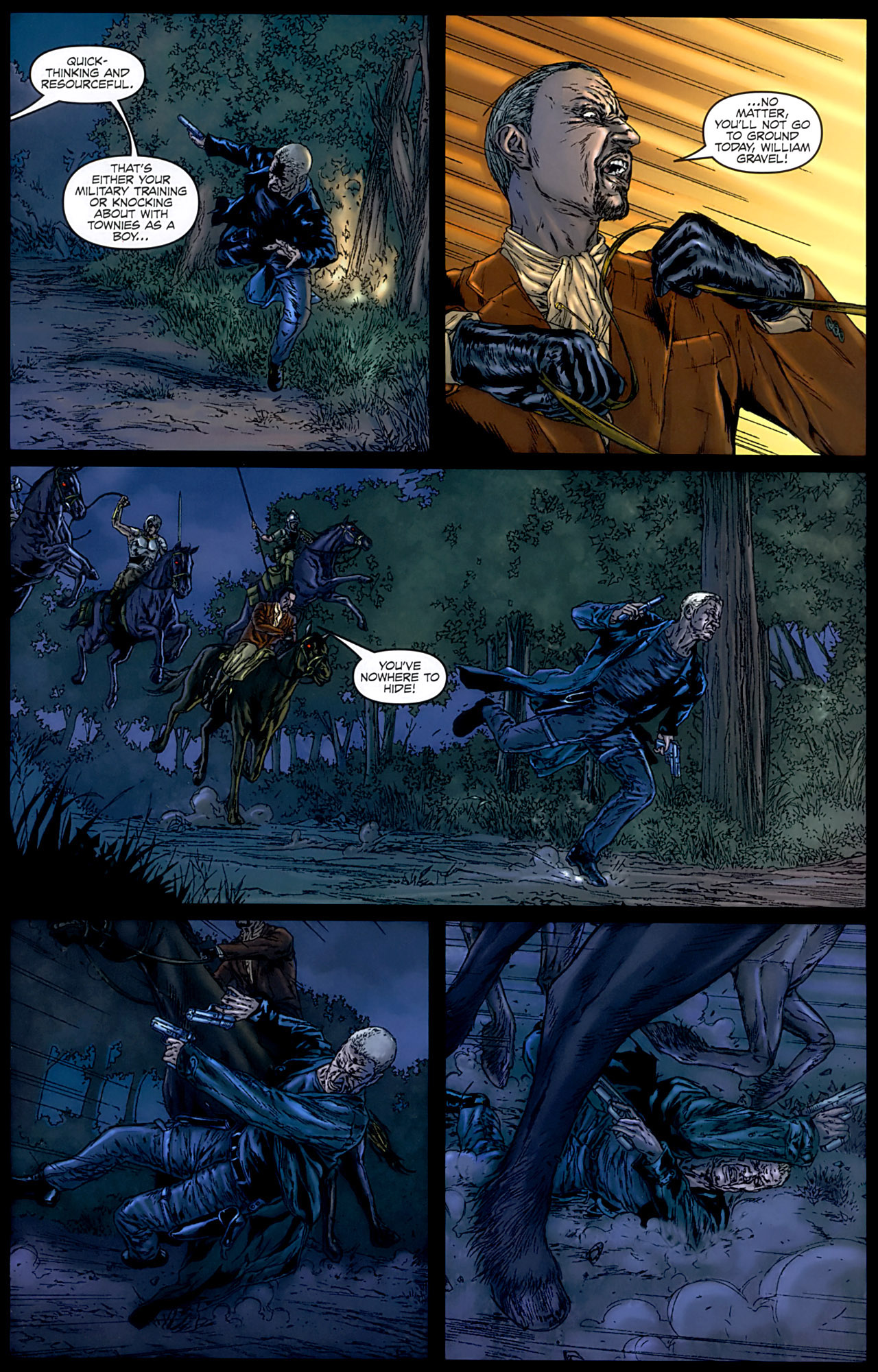 Read online Gravel comic -  Issue #5 - 19