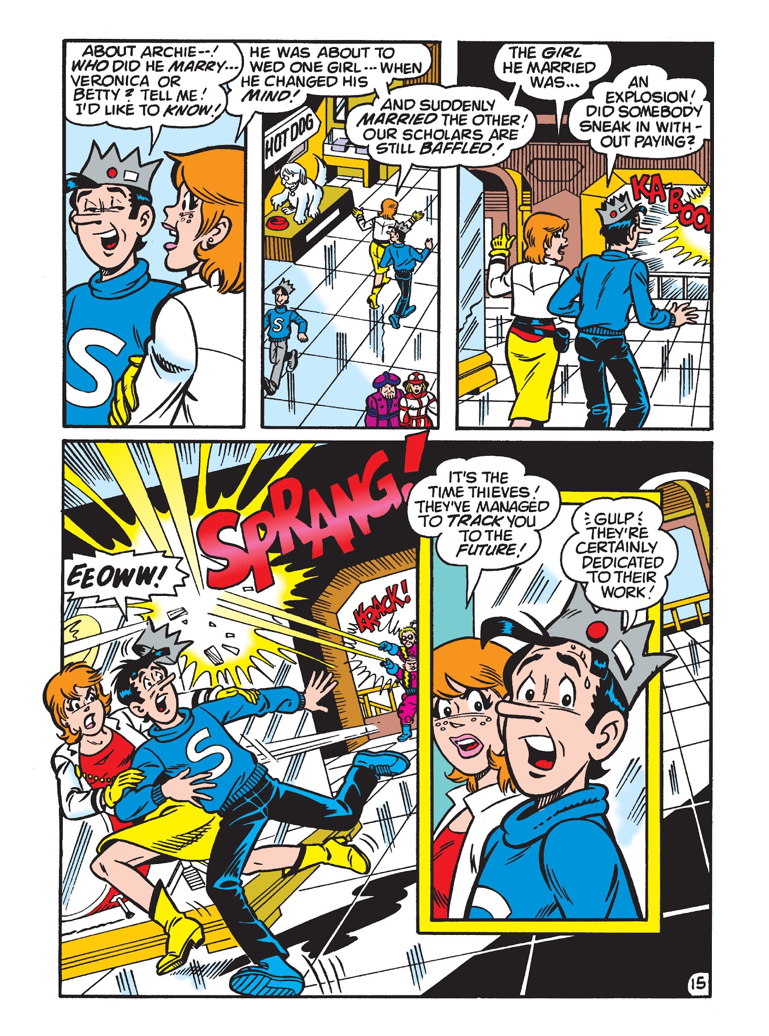 Read online Archie 75th Anniversary Digest comic -  Issue #6 - 125