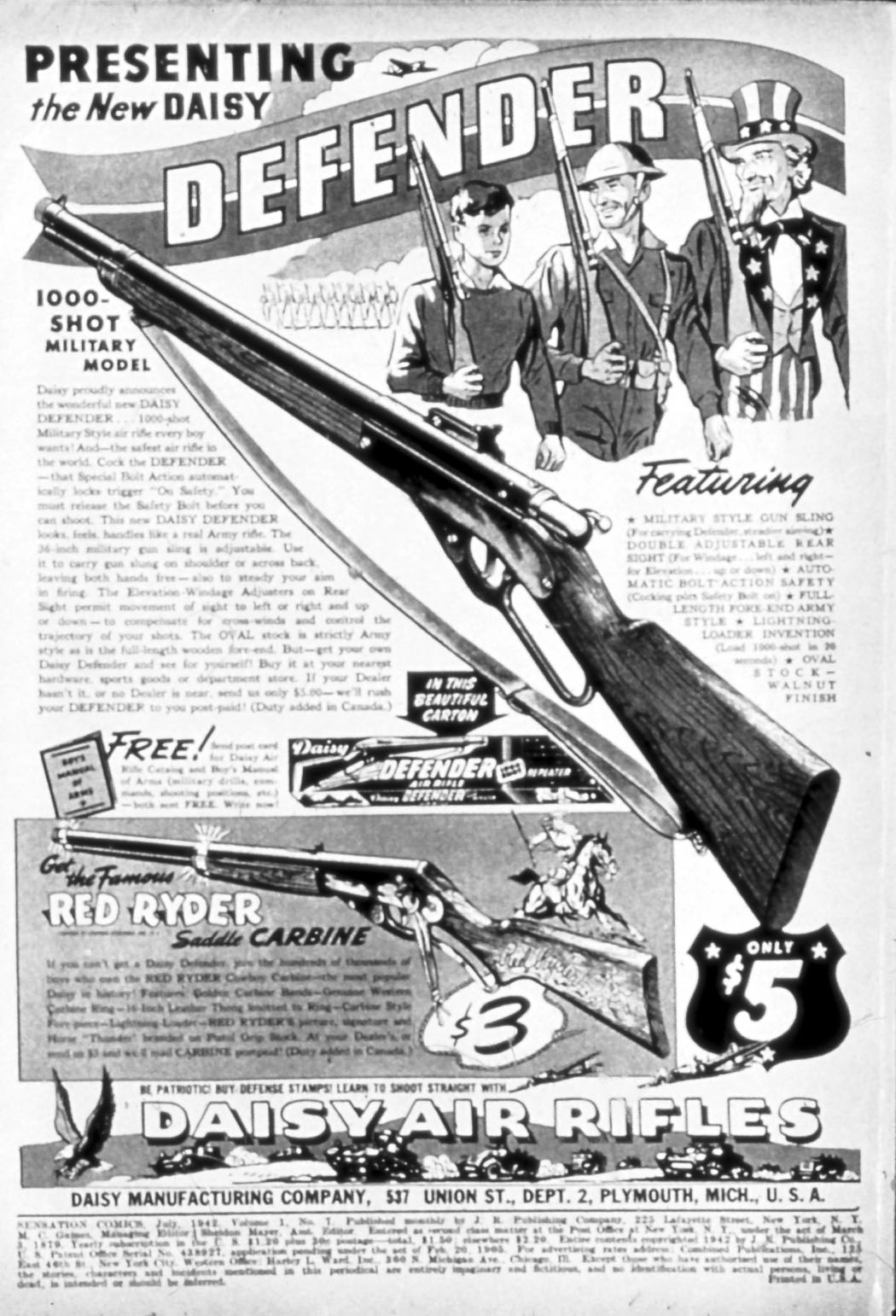 Read online Sensation (Mystery) Comics comic -  Issue #7 - 2