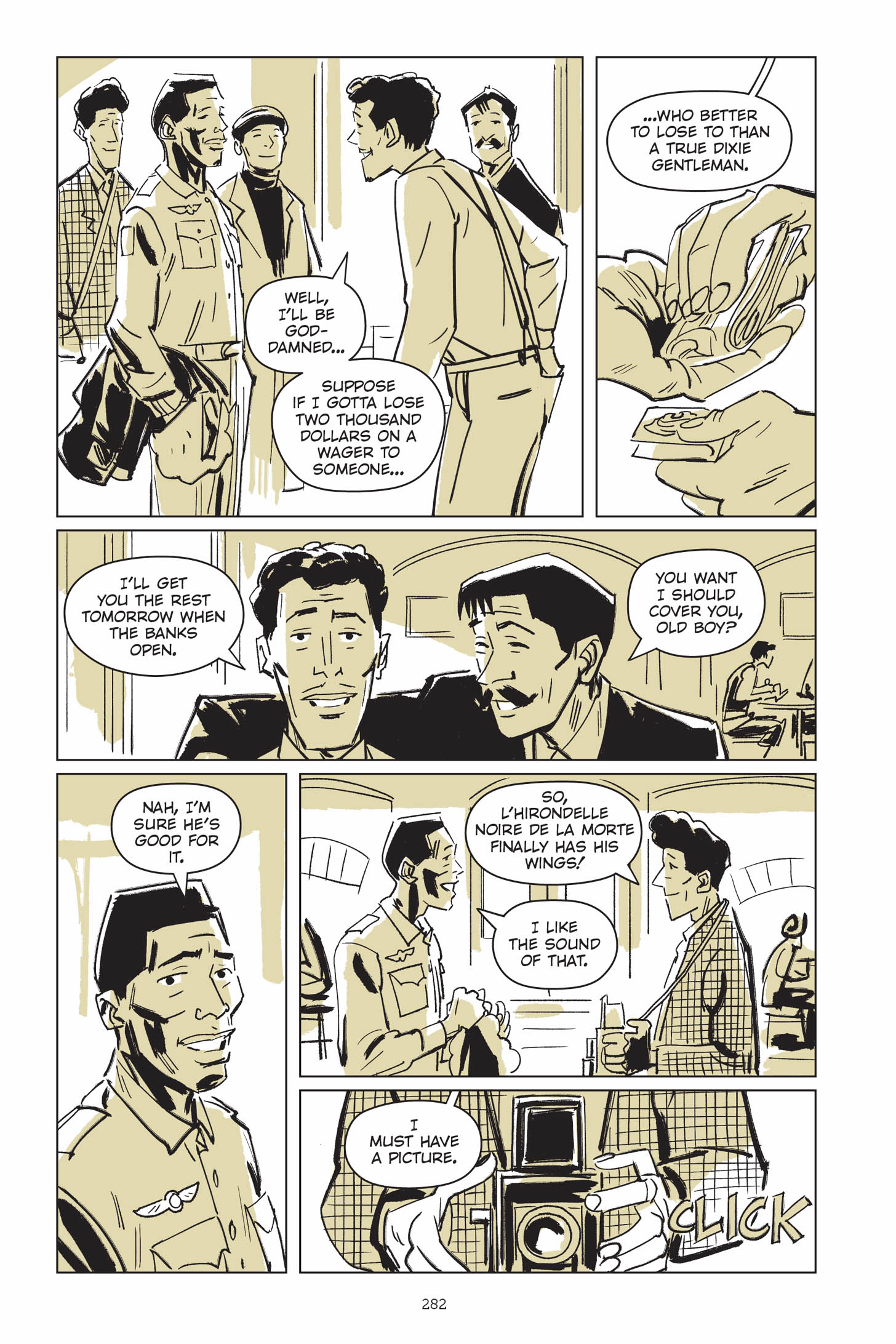 Read online Now Let Me Fly: A Portrait of Eugene Bullard comic -  Issue # TPB (Part 3) - 77