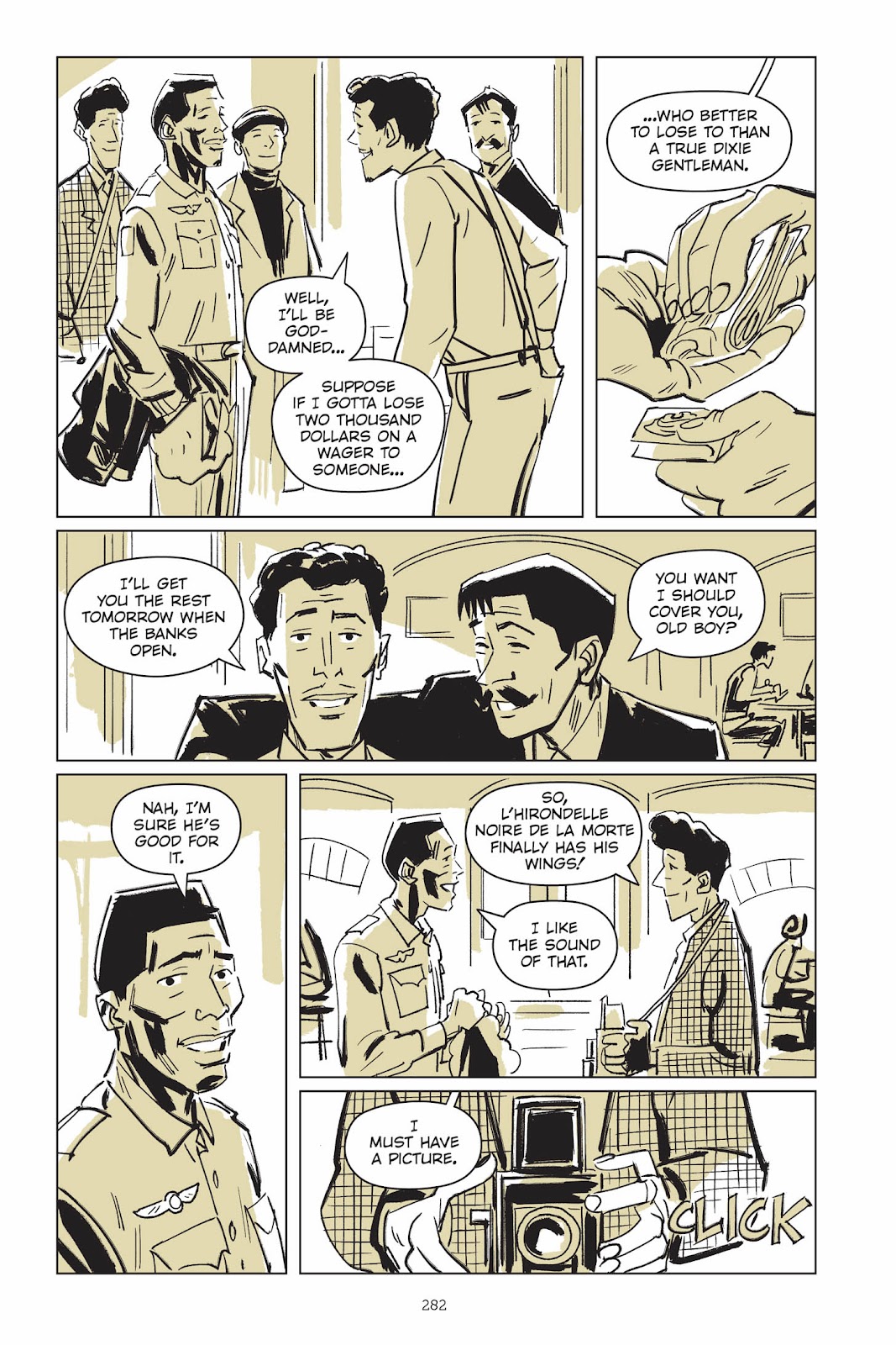 Now Let Me Fly: A Portrait of Eugene Bullard issue TPB (Part 3) - Page 77