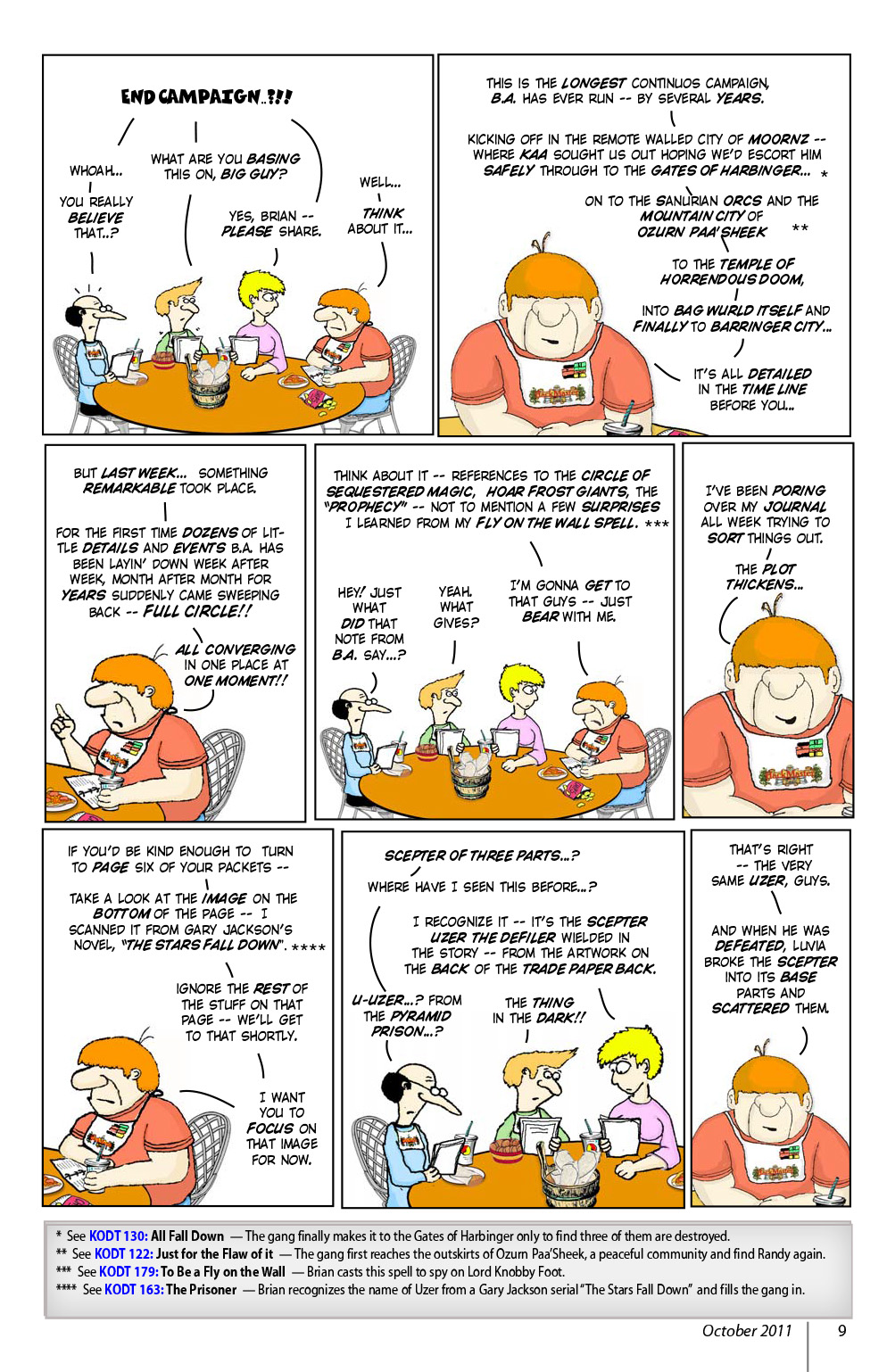 Read online Knights of the Dinner Table comic -  Issue #180 - 11