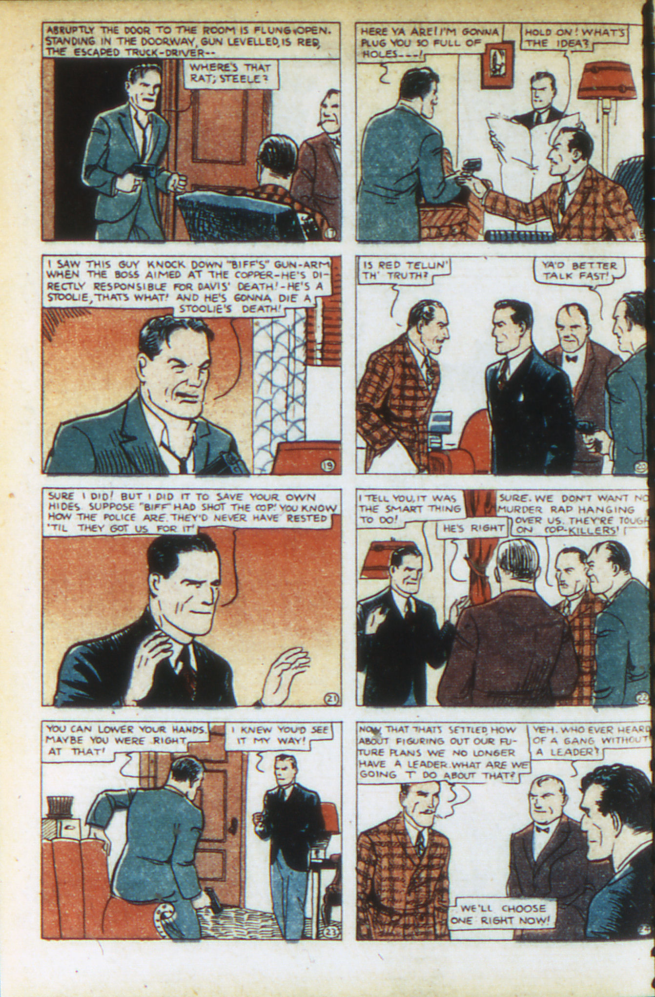 Read online Adventure Comics (1938) comic -  Issue #34 - 19